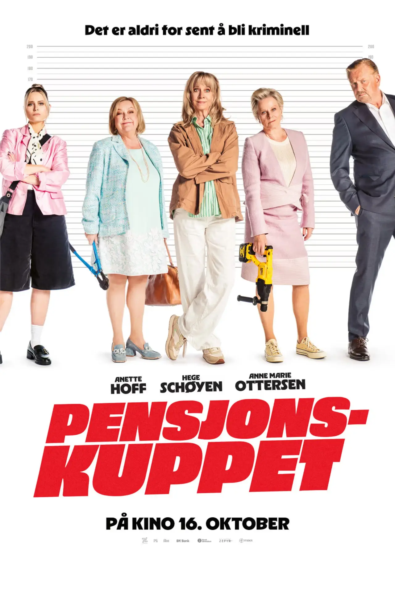 Movie poster "The Pension Heist"