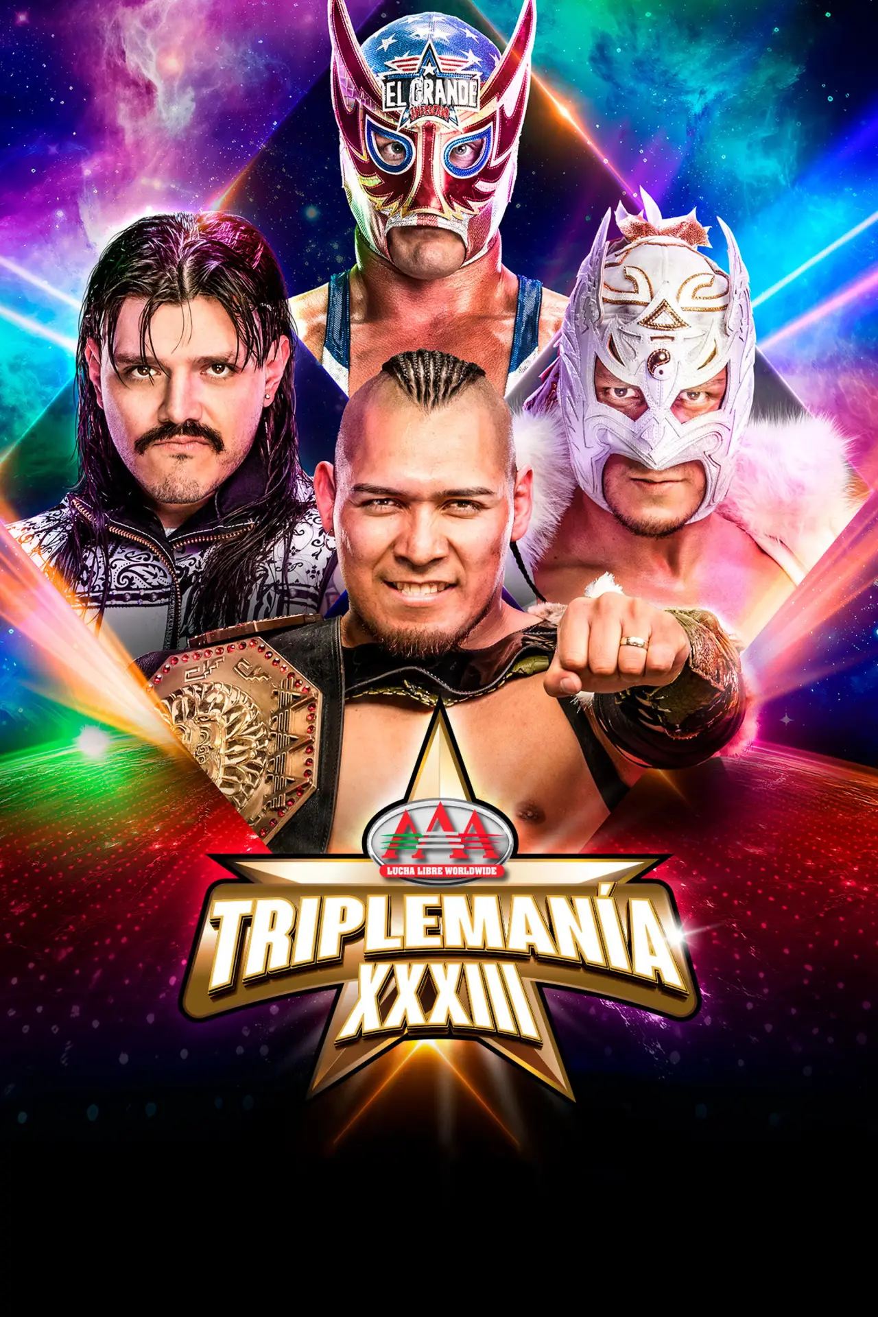 Movie poster "AAA Triplemanía XXXIII"