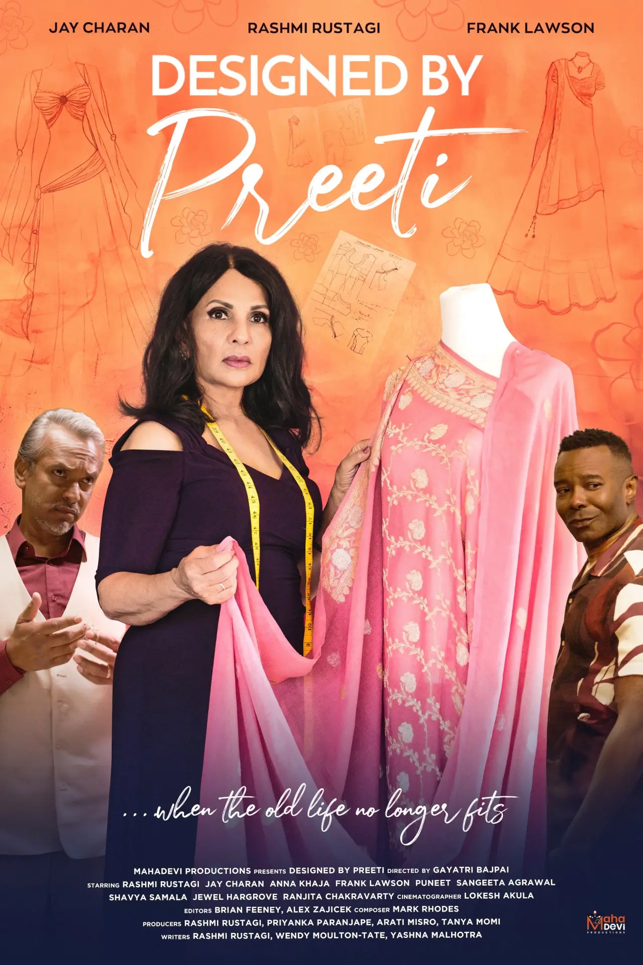 Movie poster "Designed by Preeti"