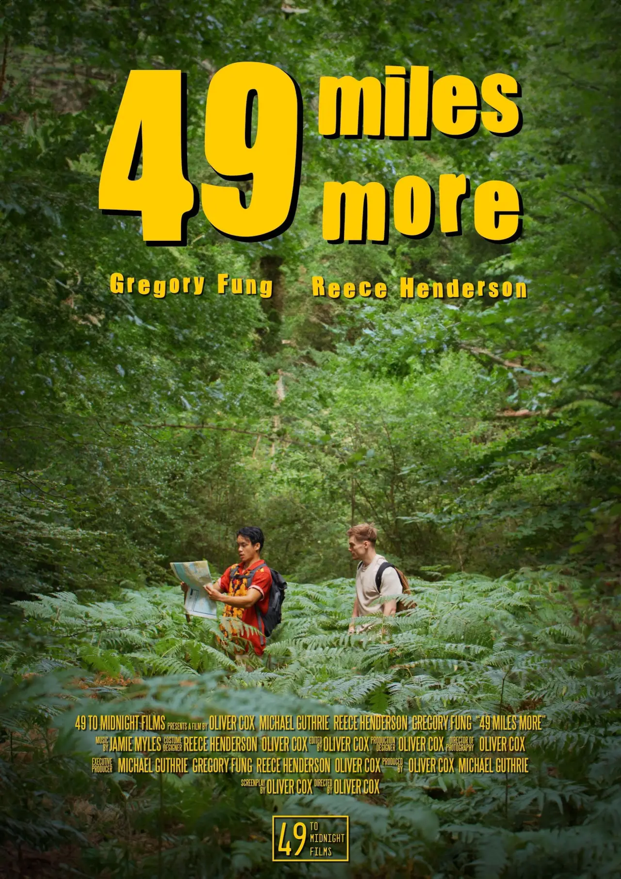 Movie poster "49 Miles More"