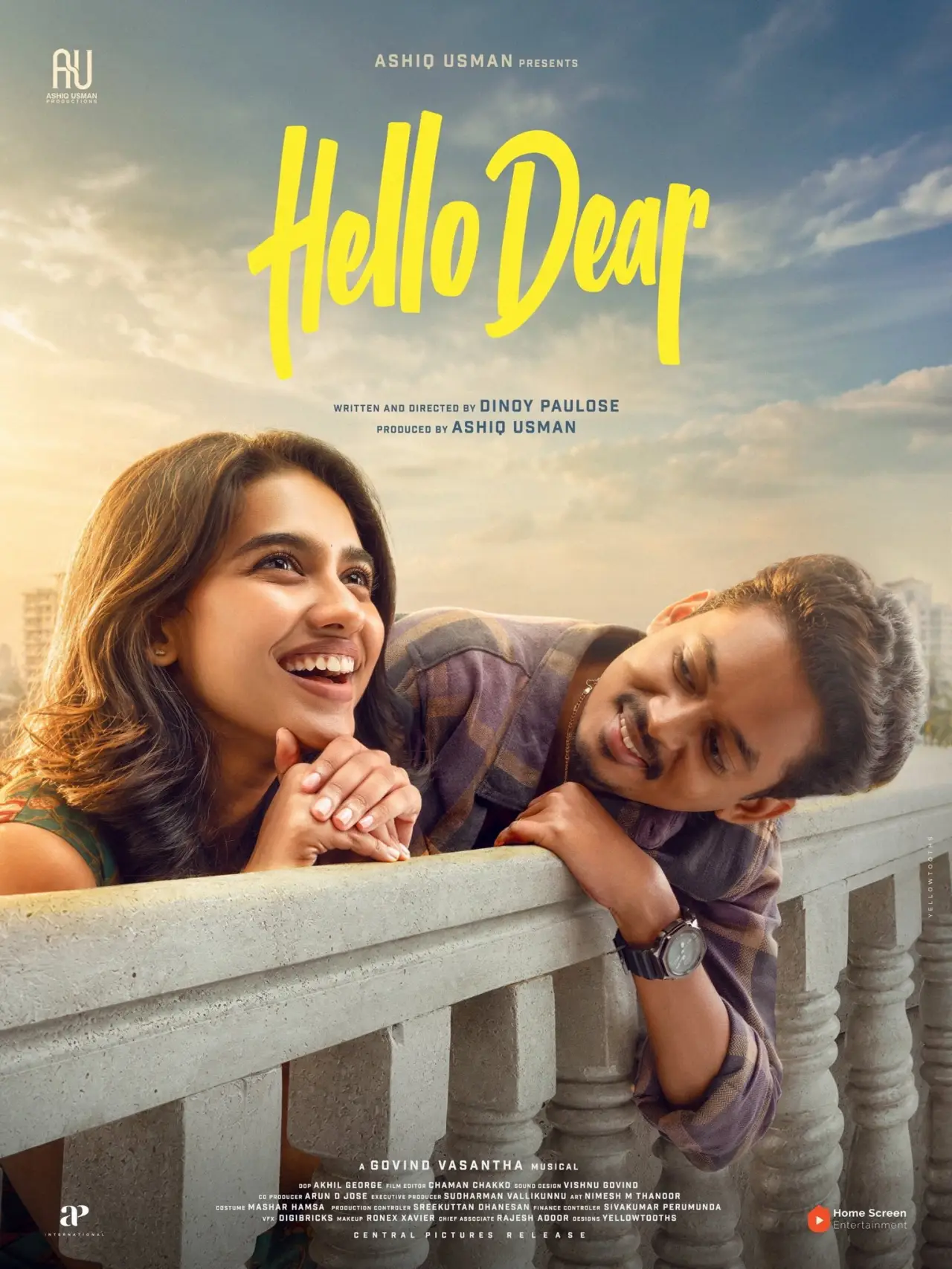 Movie poster "Hello Dear"