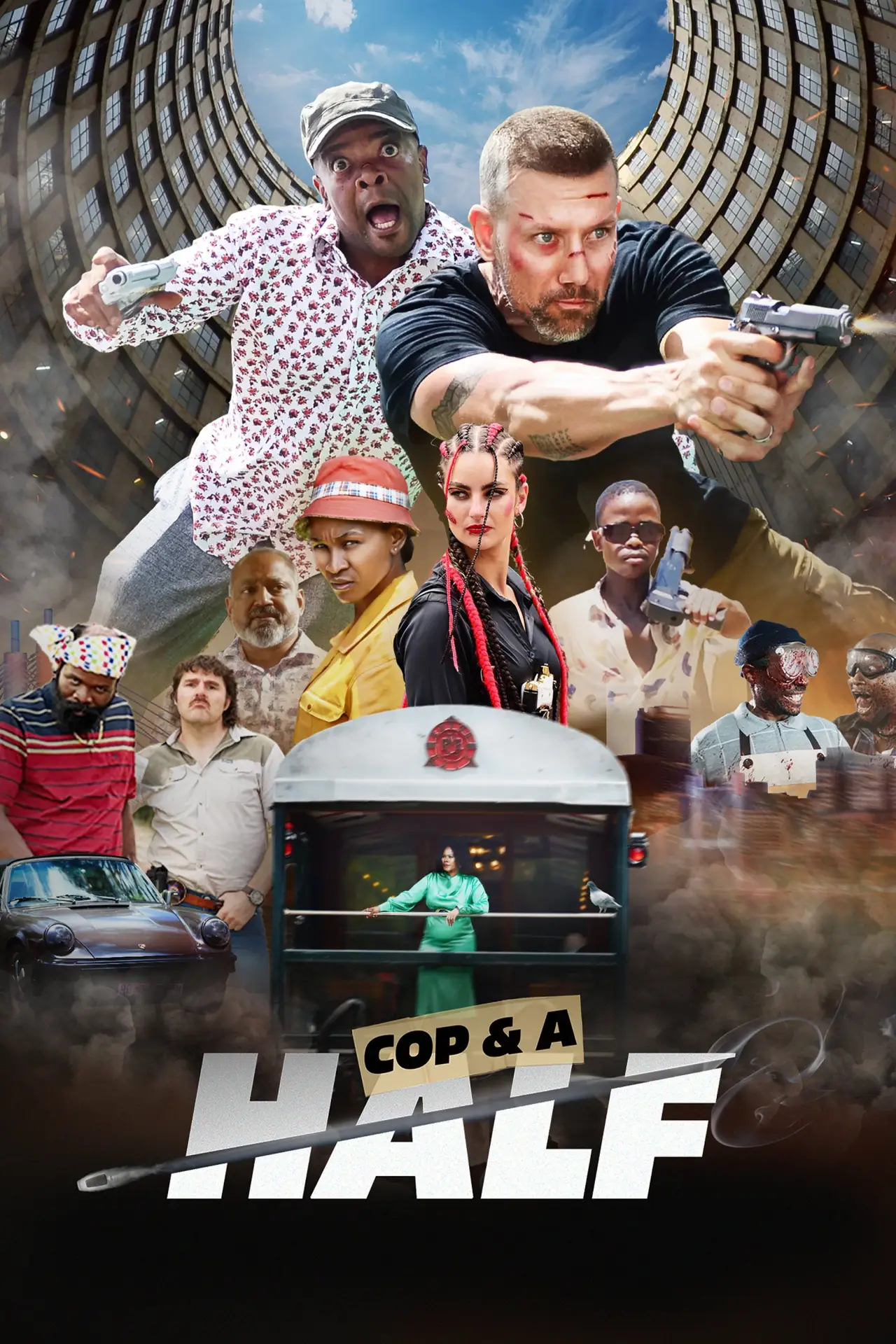 Movie poster "Cop & a Half"