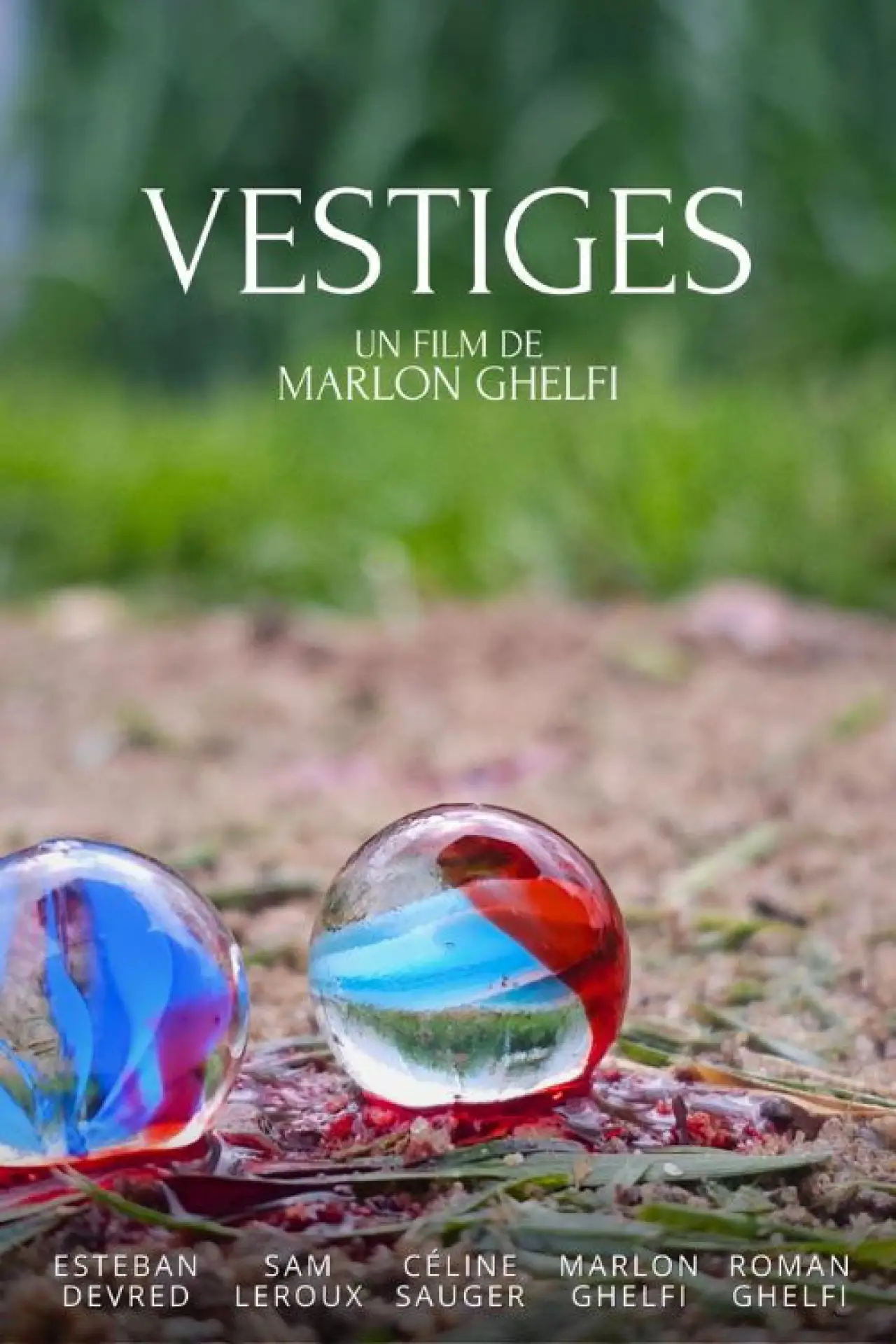Movie poster "Vestiges"