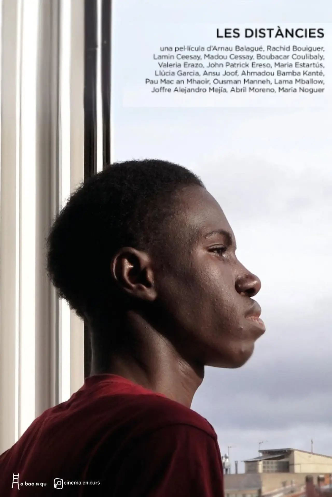 Movie poster "The distances"