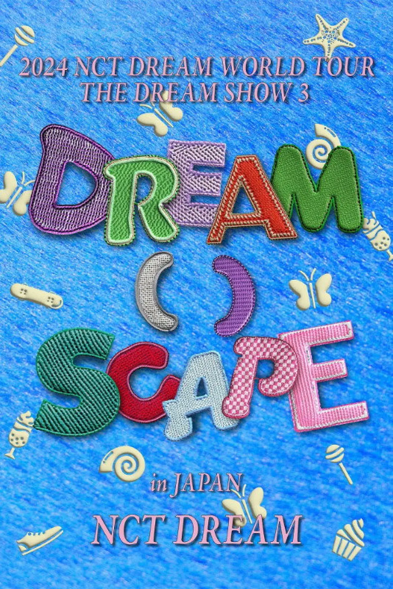 Movie poster "2024 NCT DREAM WORLD TOUR  THE DREAM SHOW 3 - DREAM( )SCAPE in JAPAN"