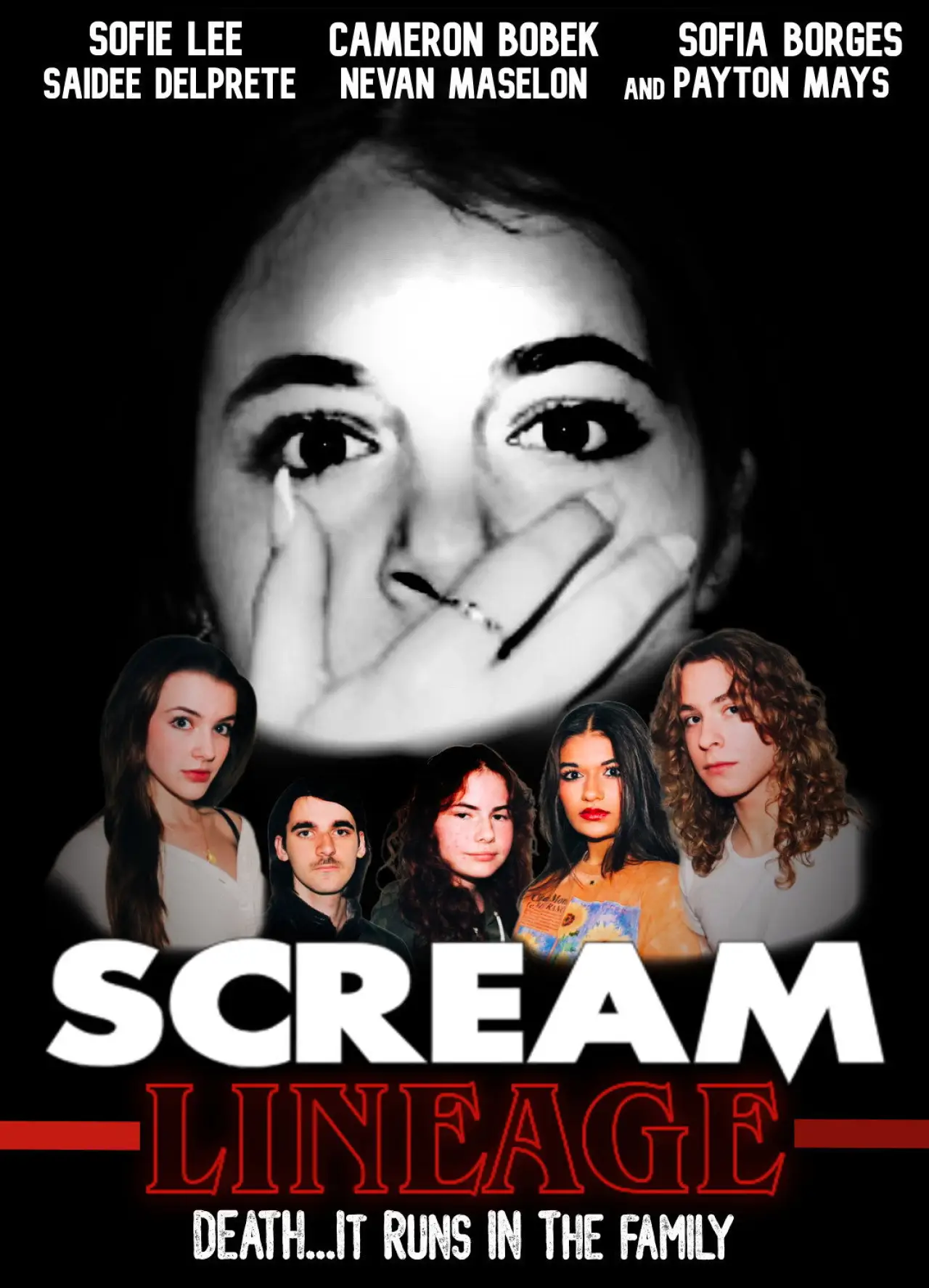 Movie poster "SCREAM: Lineage"