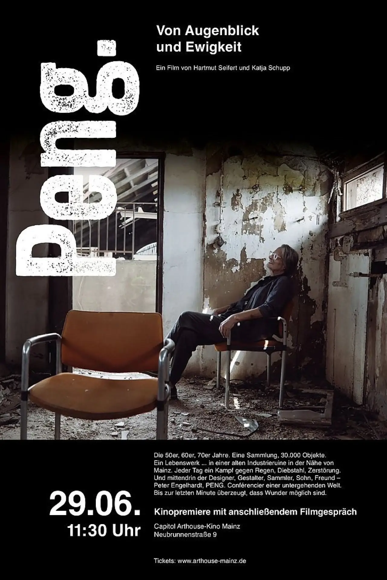 Movie poster "Peng. Von Augenblick und Ewigkeit"
