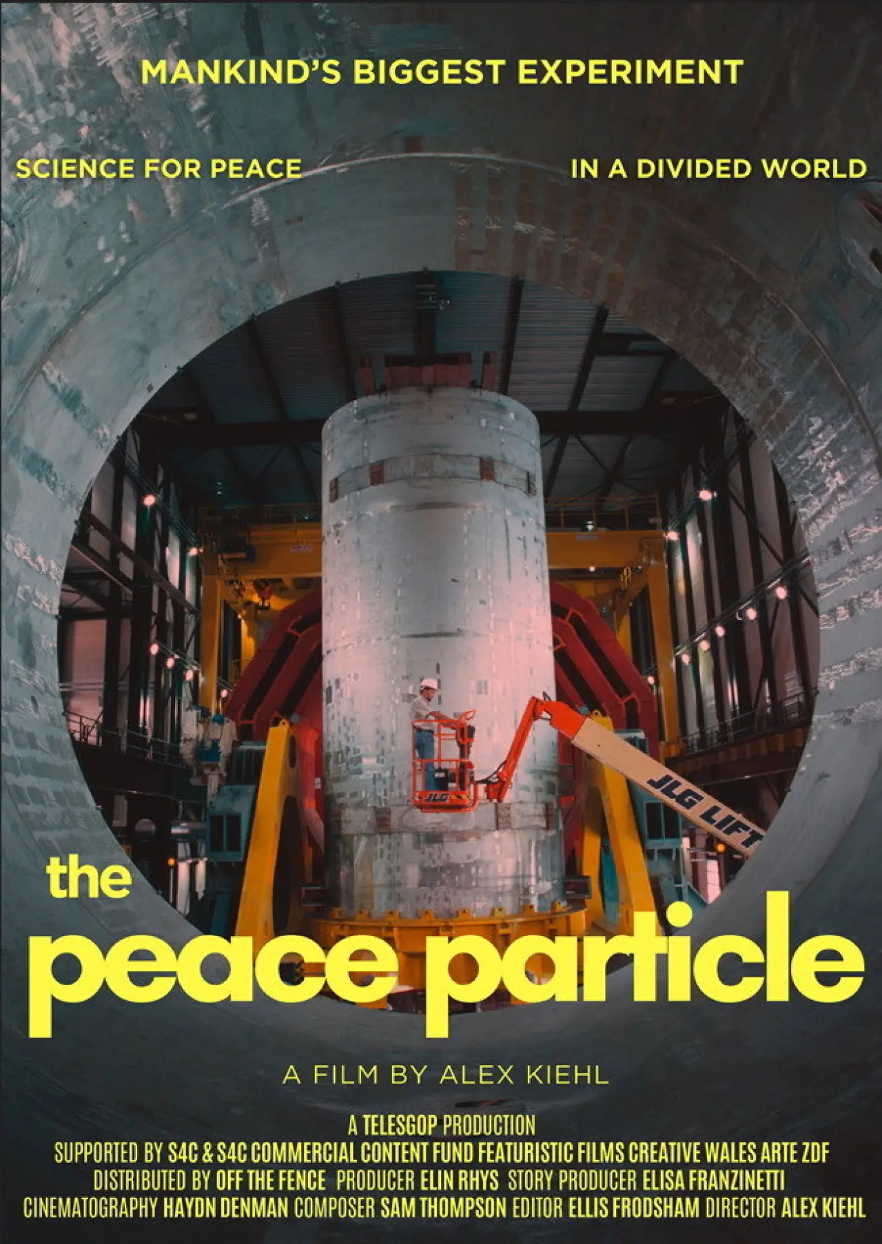 Movie poster "The Peace Particle"