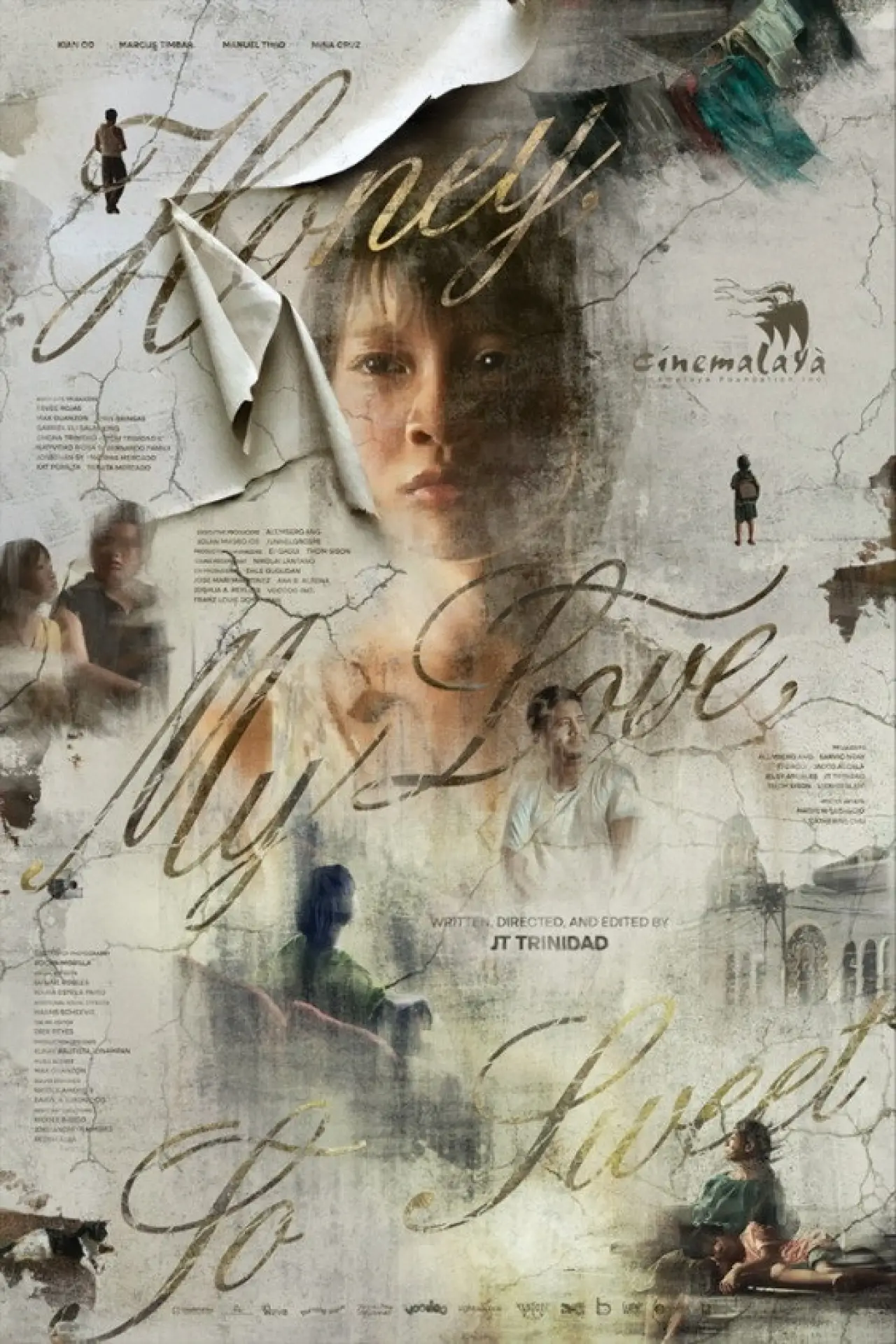 Movie poster "Honey, My Love, So Sweet"