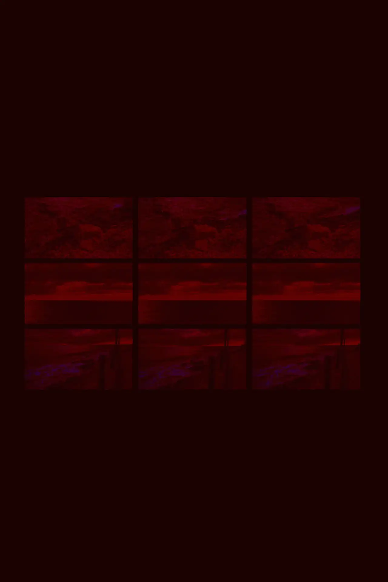 Movie poster "Red Windows"