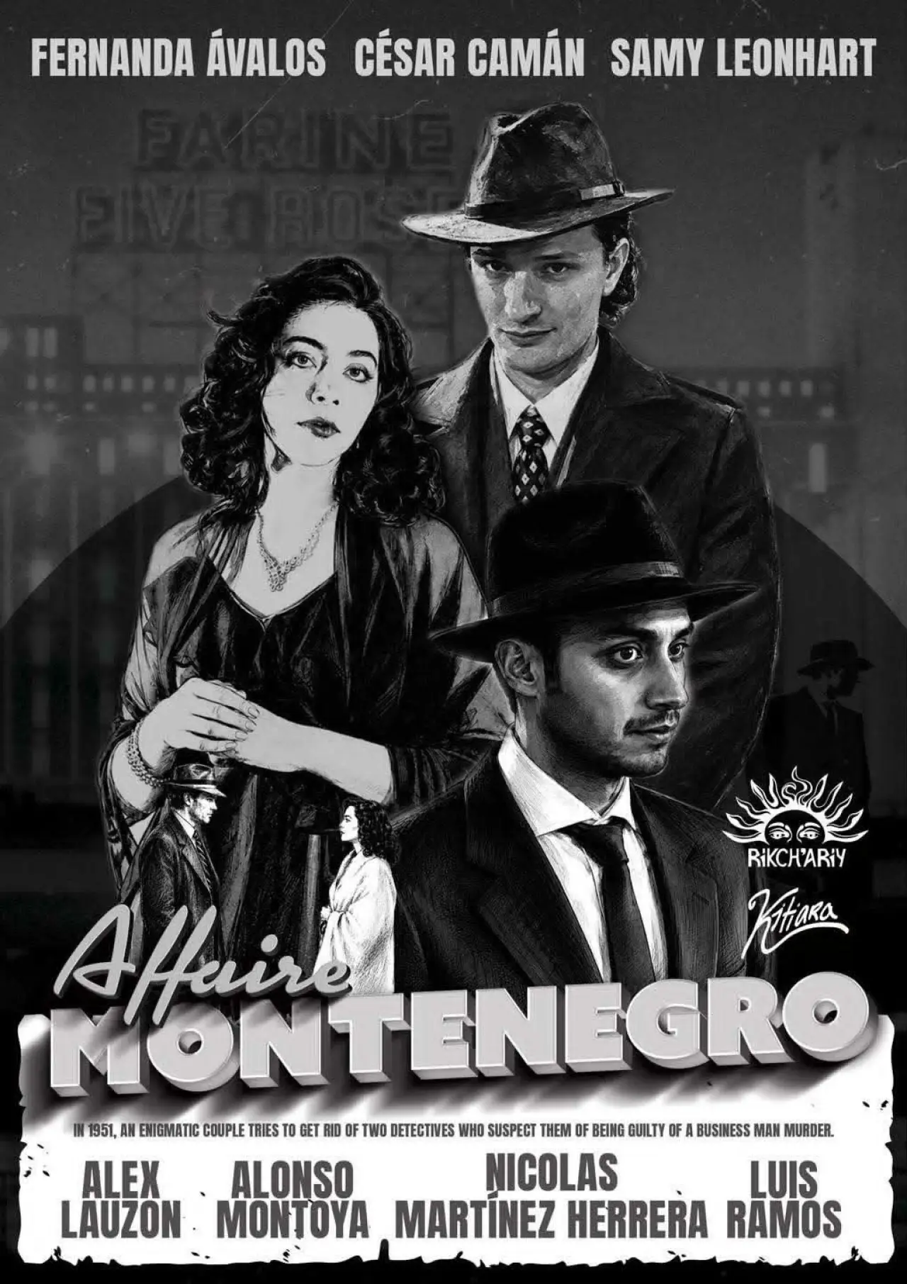Movie poster "The Montenegro Affair"
