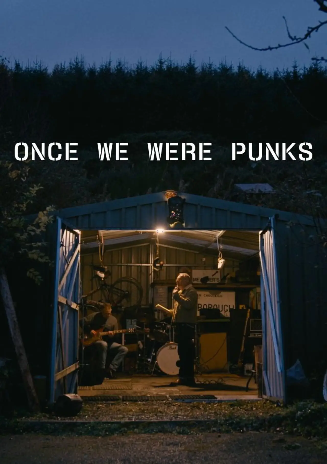 Movie poster "Once We Were Punks"