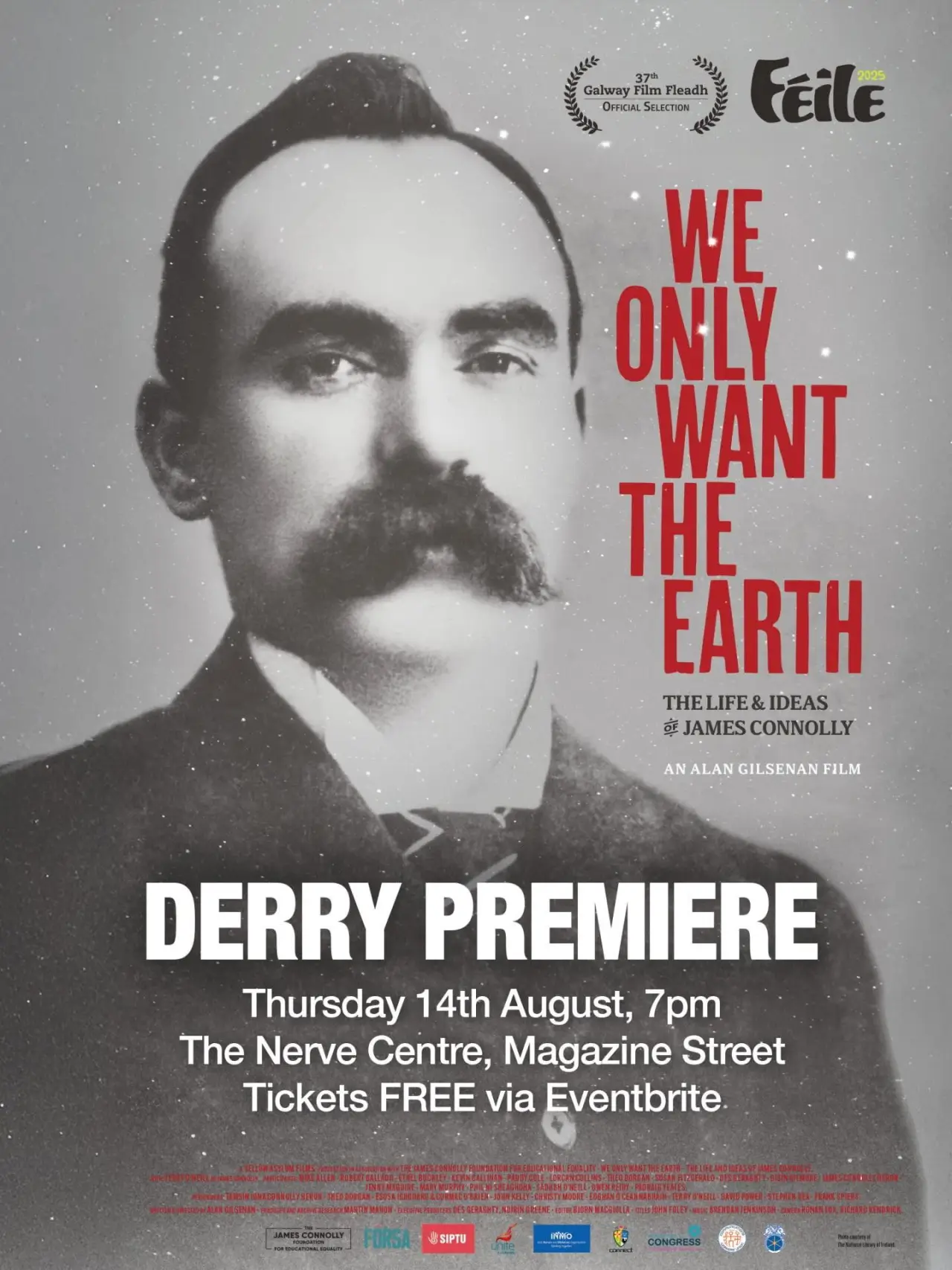 Movie poster "We Only Want the Earth"