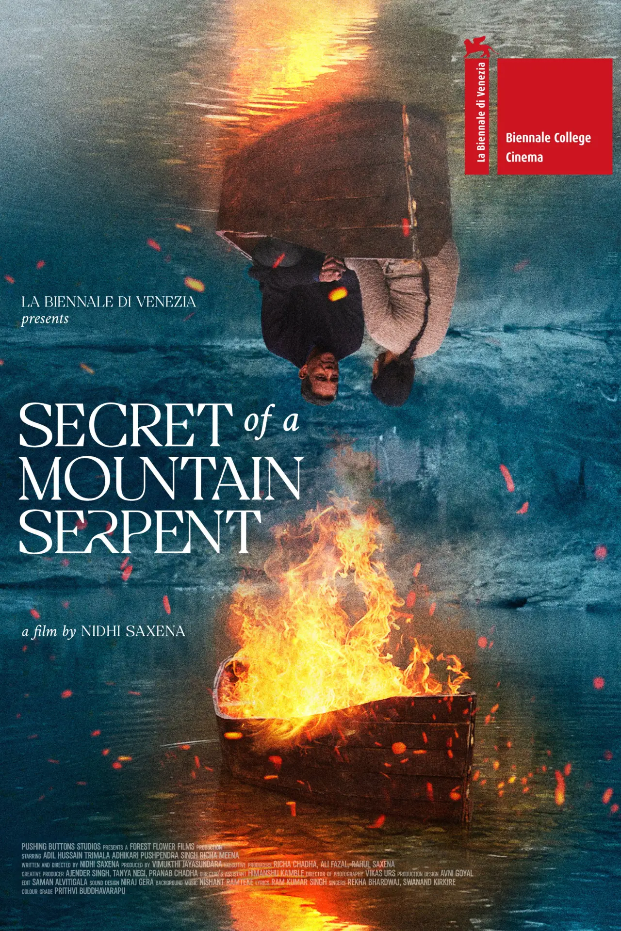 Movie poster "Secret of a Mountain Serpent"