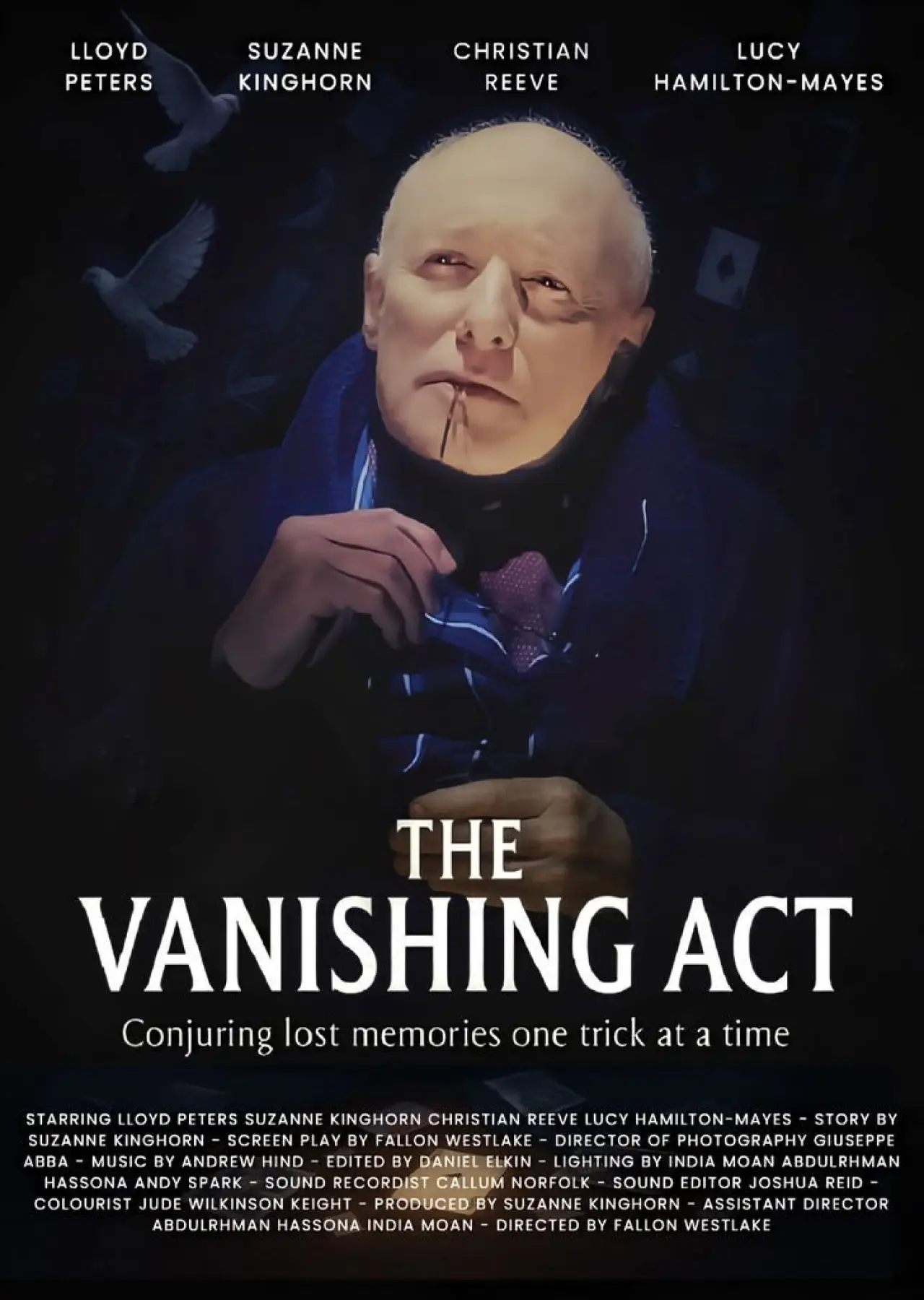 Movie poster "The Vanishing Act"
