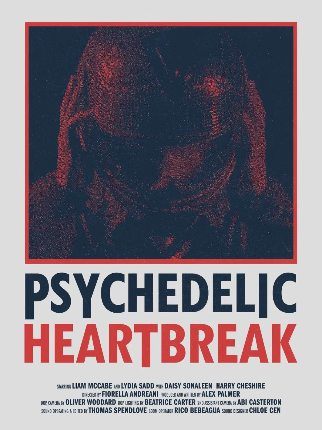 Movie poster "Psychedelic Heartbreak"
