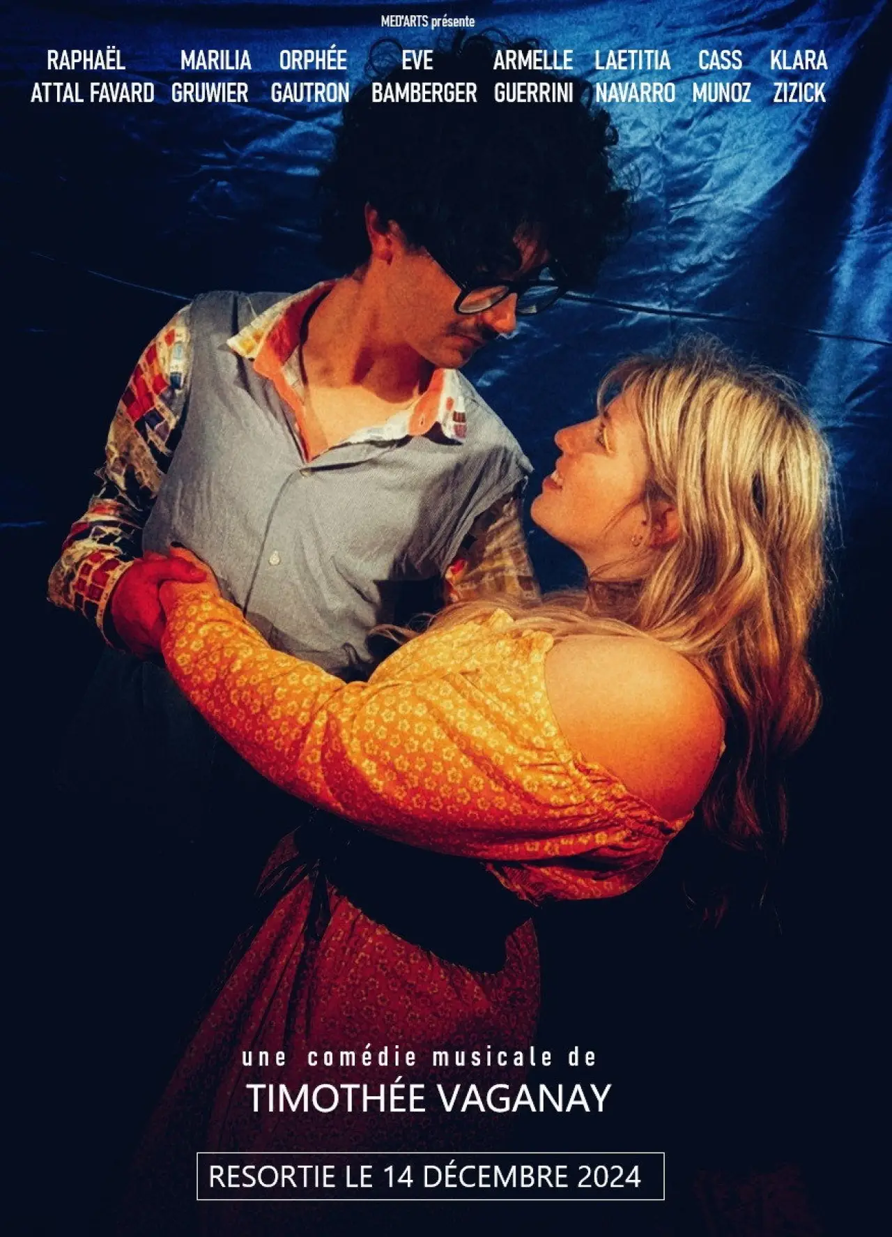 Movie poster "Cannes Confidentiel"