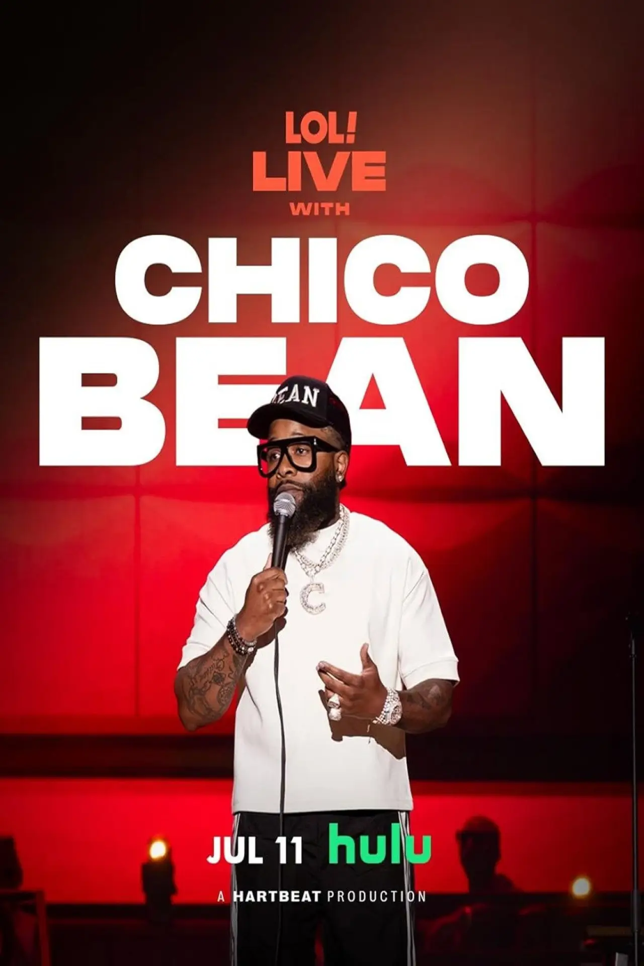 Movie poster "LOL Live with Chico Bean"