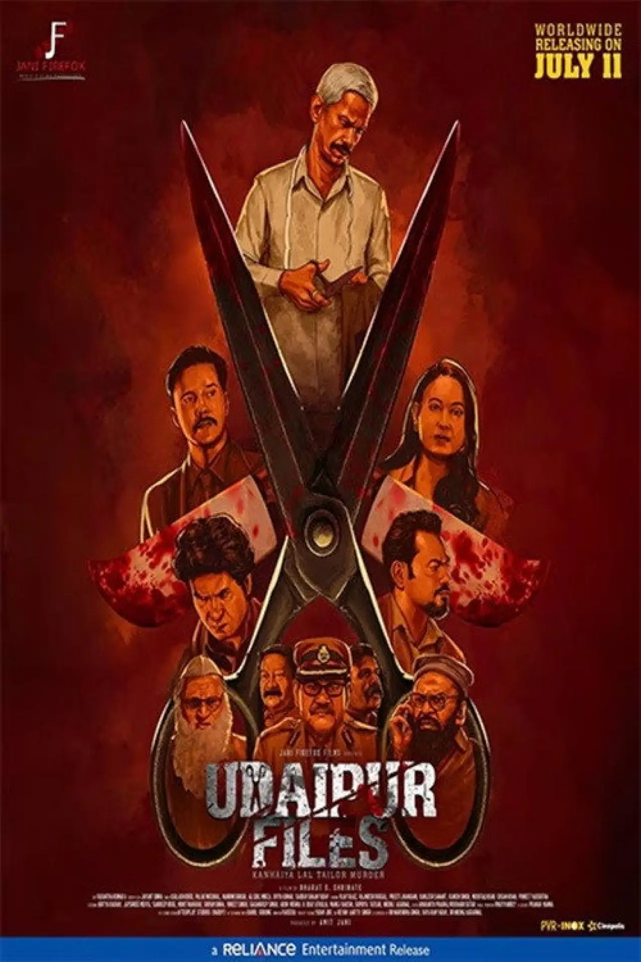 Movie poster "Udaipur Files: Kanhaiya Lal Tailor Murder"