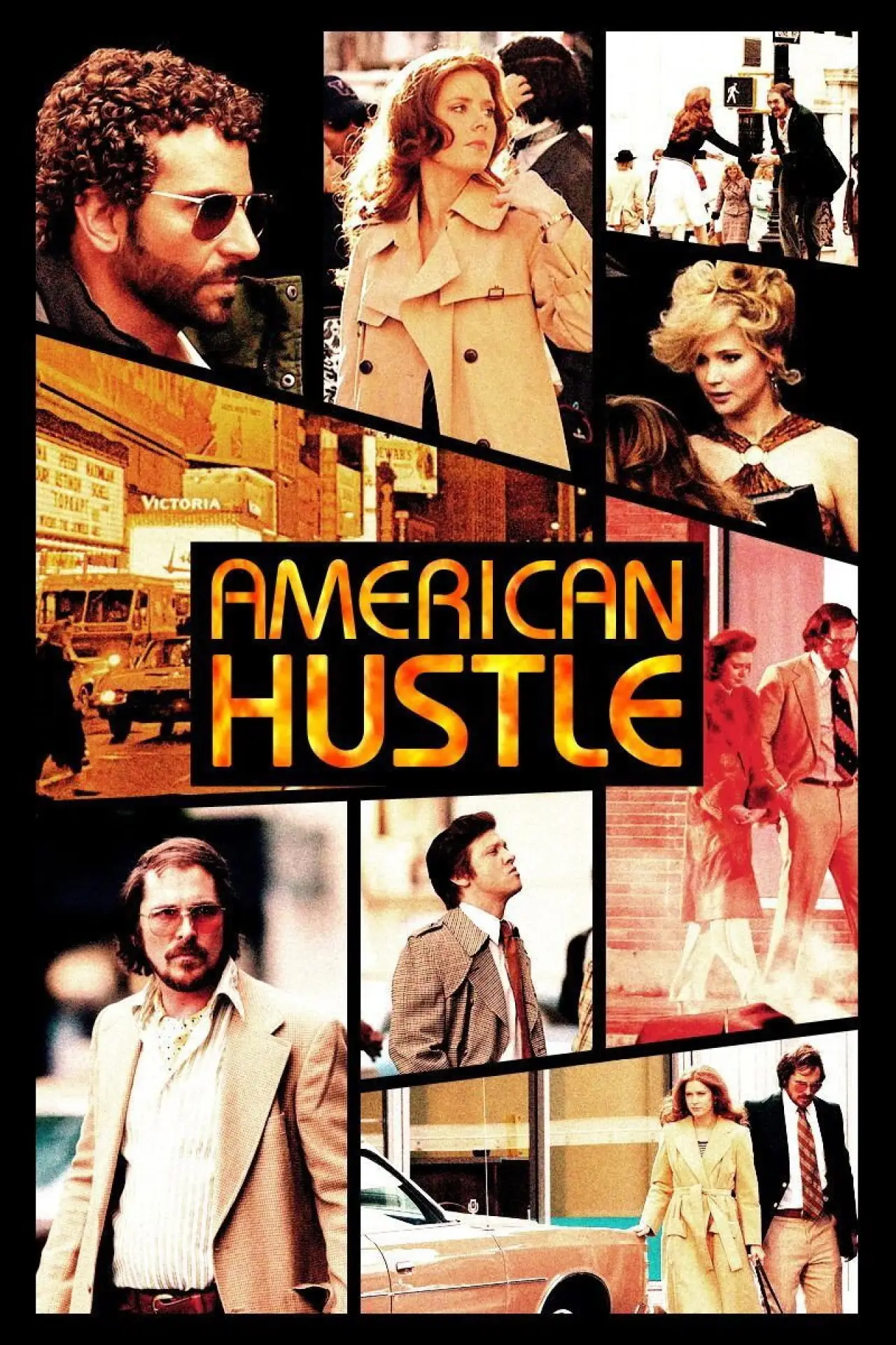 Movie poster "The Making of American Hustle"
