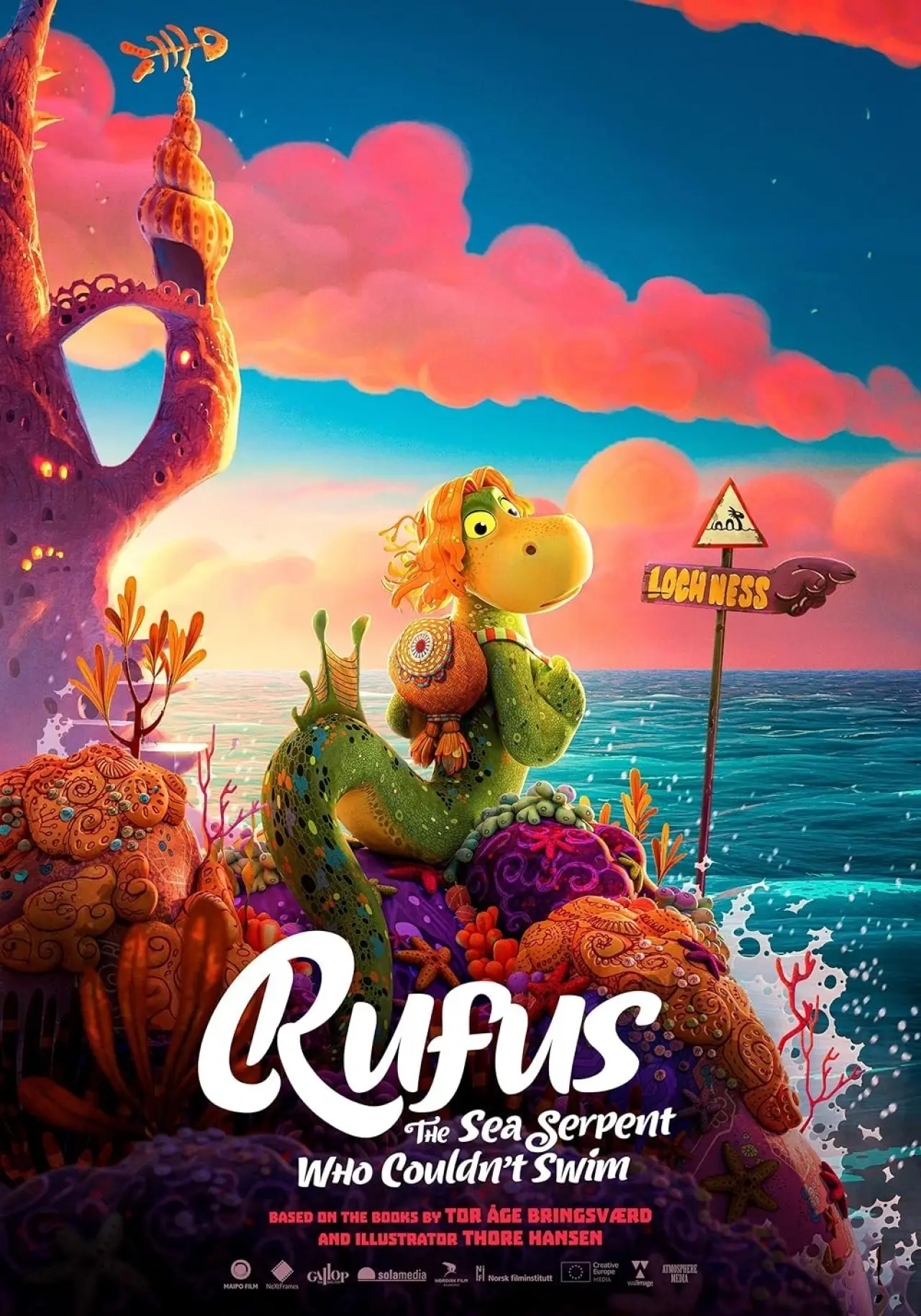 Movie poster "Rufus: The Sea Serpent Who Couldn
