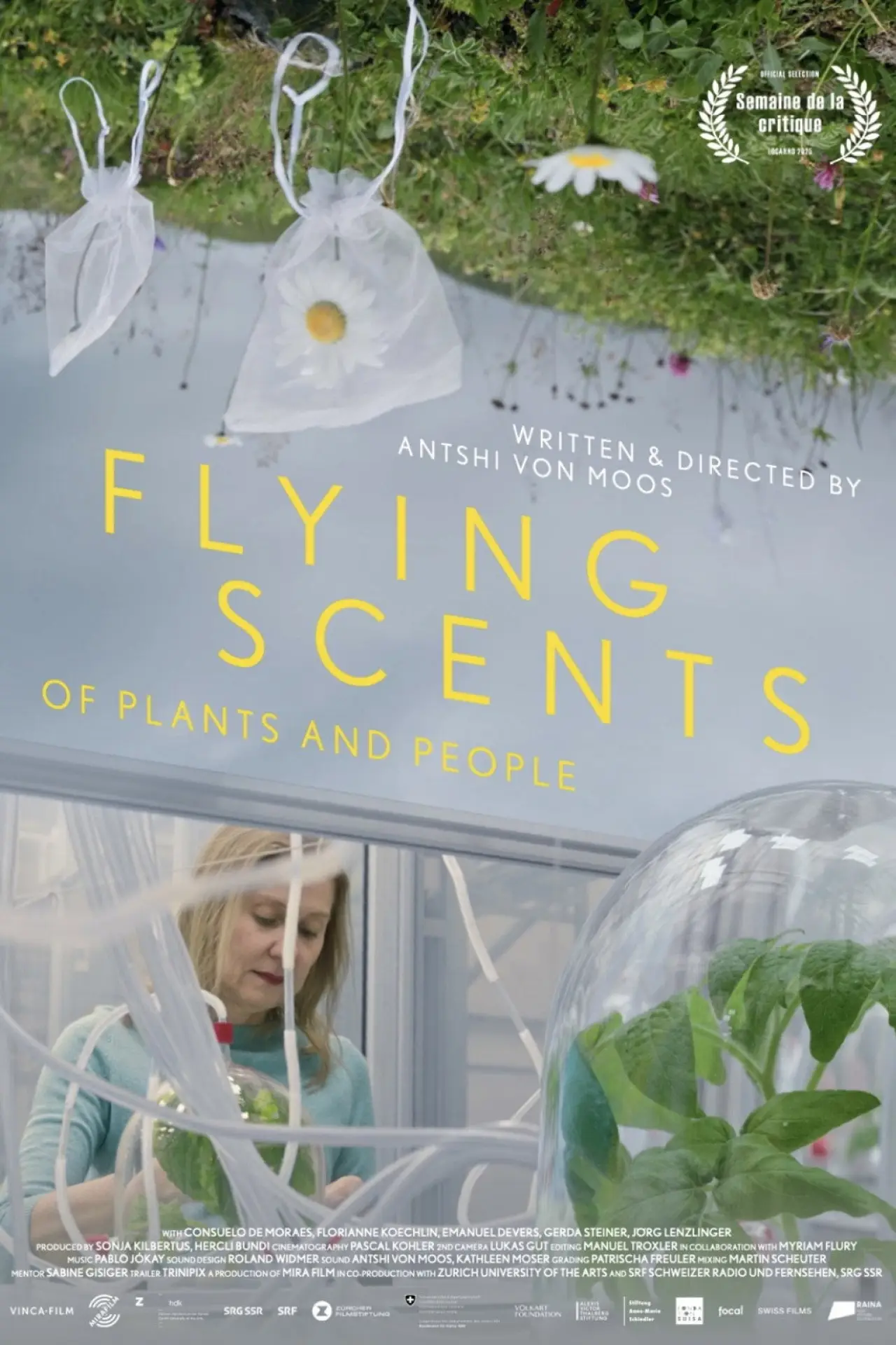 Movie poster "Flying Scents – of Plants and People"