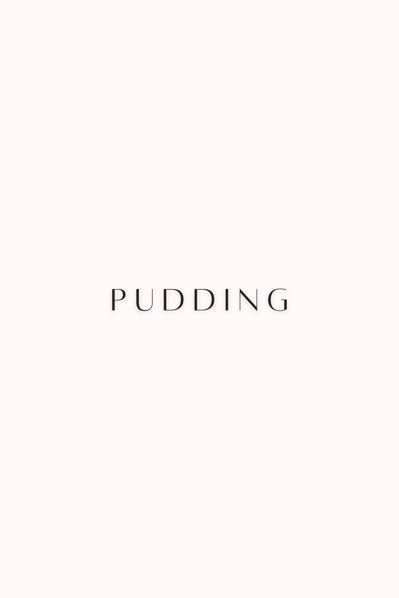 Movie poster "Pudding"