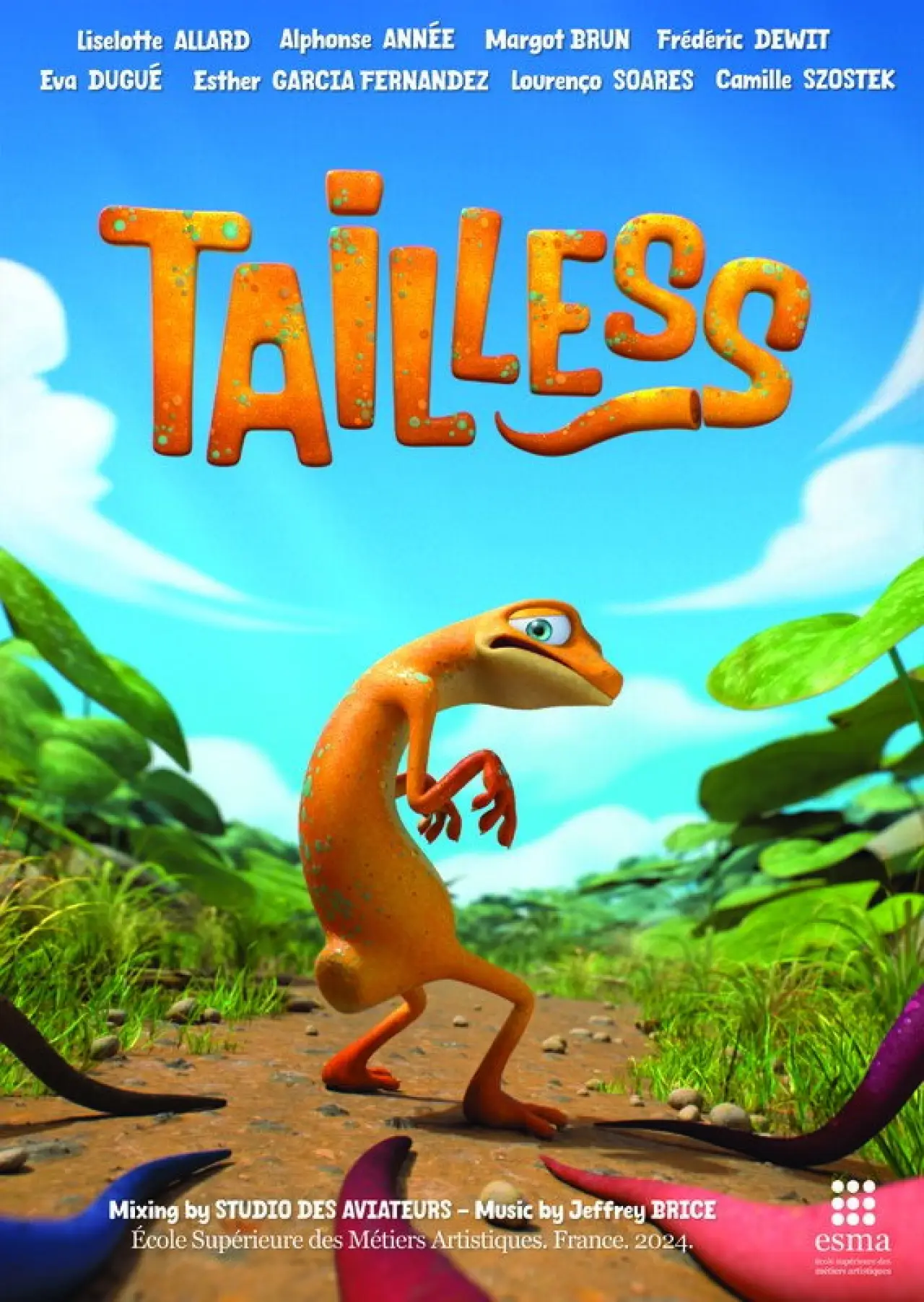Movie poster "Tailless"
