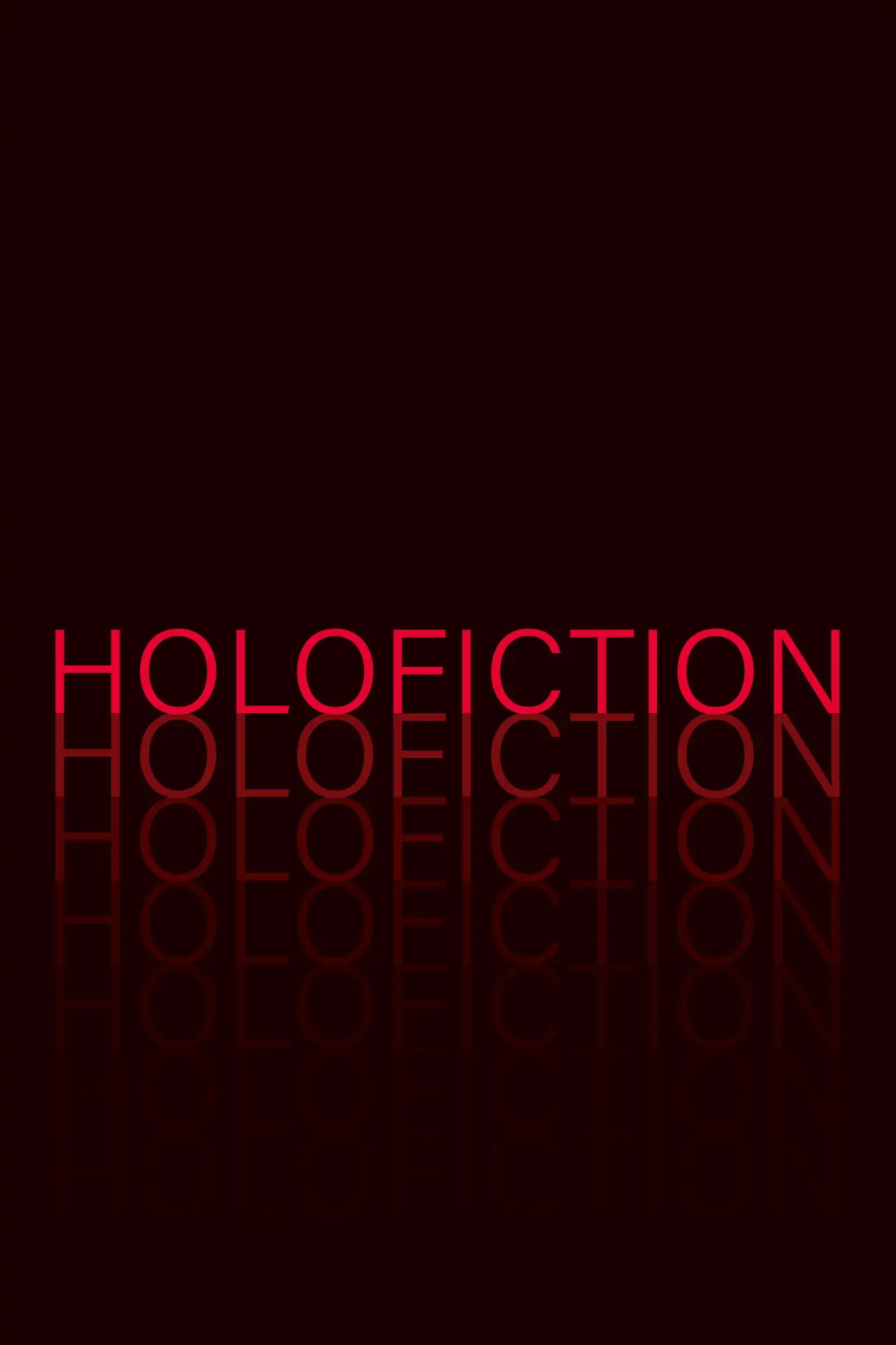 Movie poster "Holofiction"