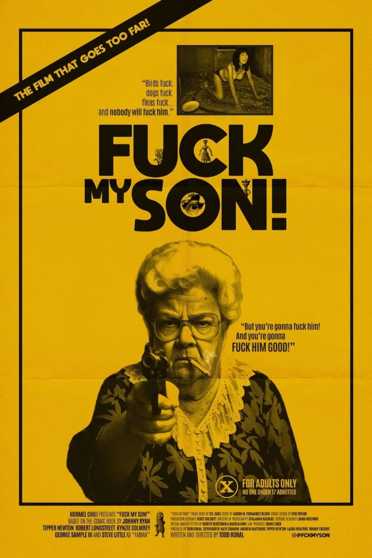 Movie poster "Fuck My Son!"