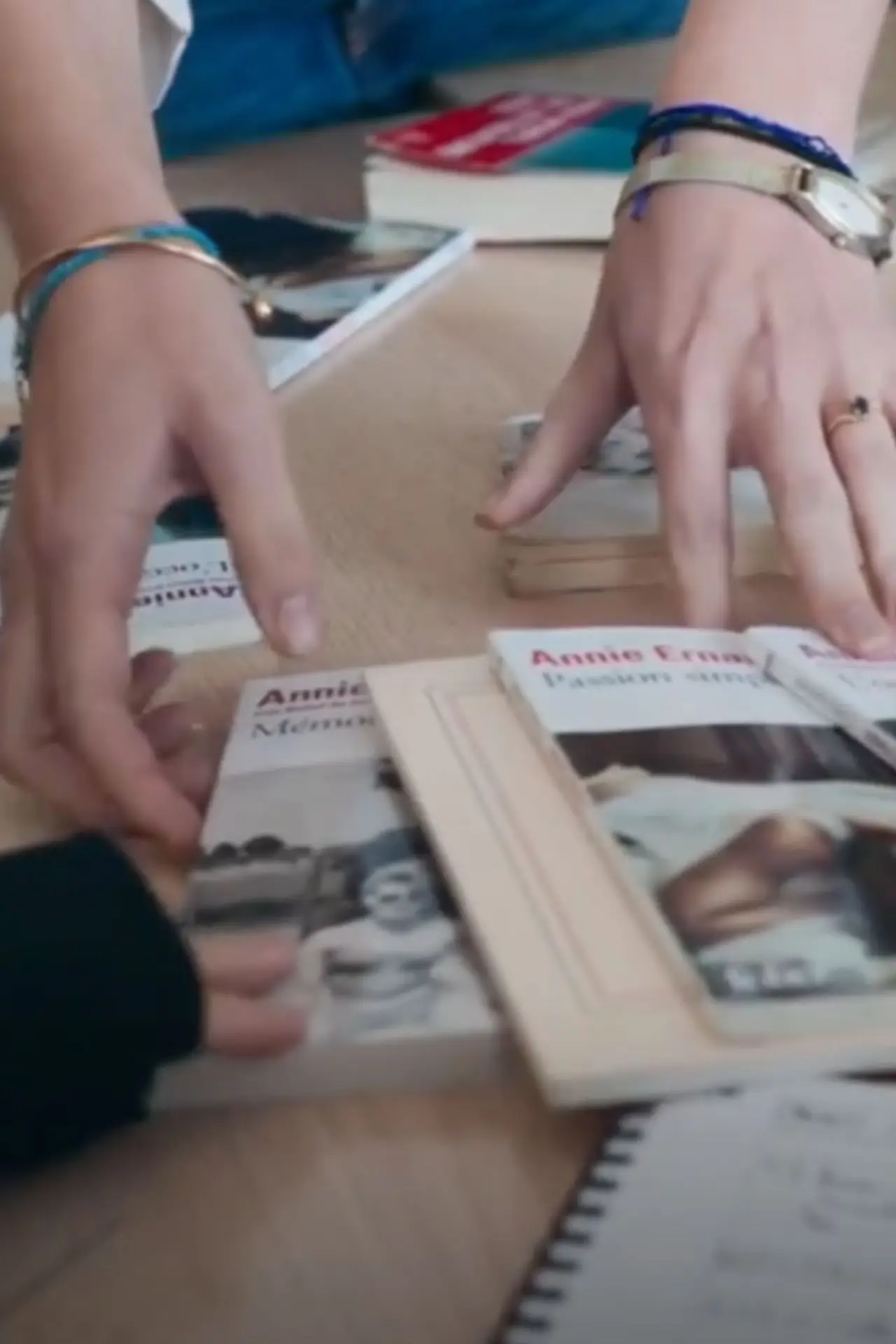 Movie poster "Writing Life – Annie Ernaux Through the Eyes of High School Students"