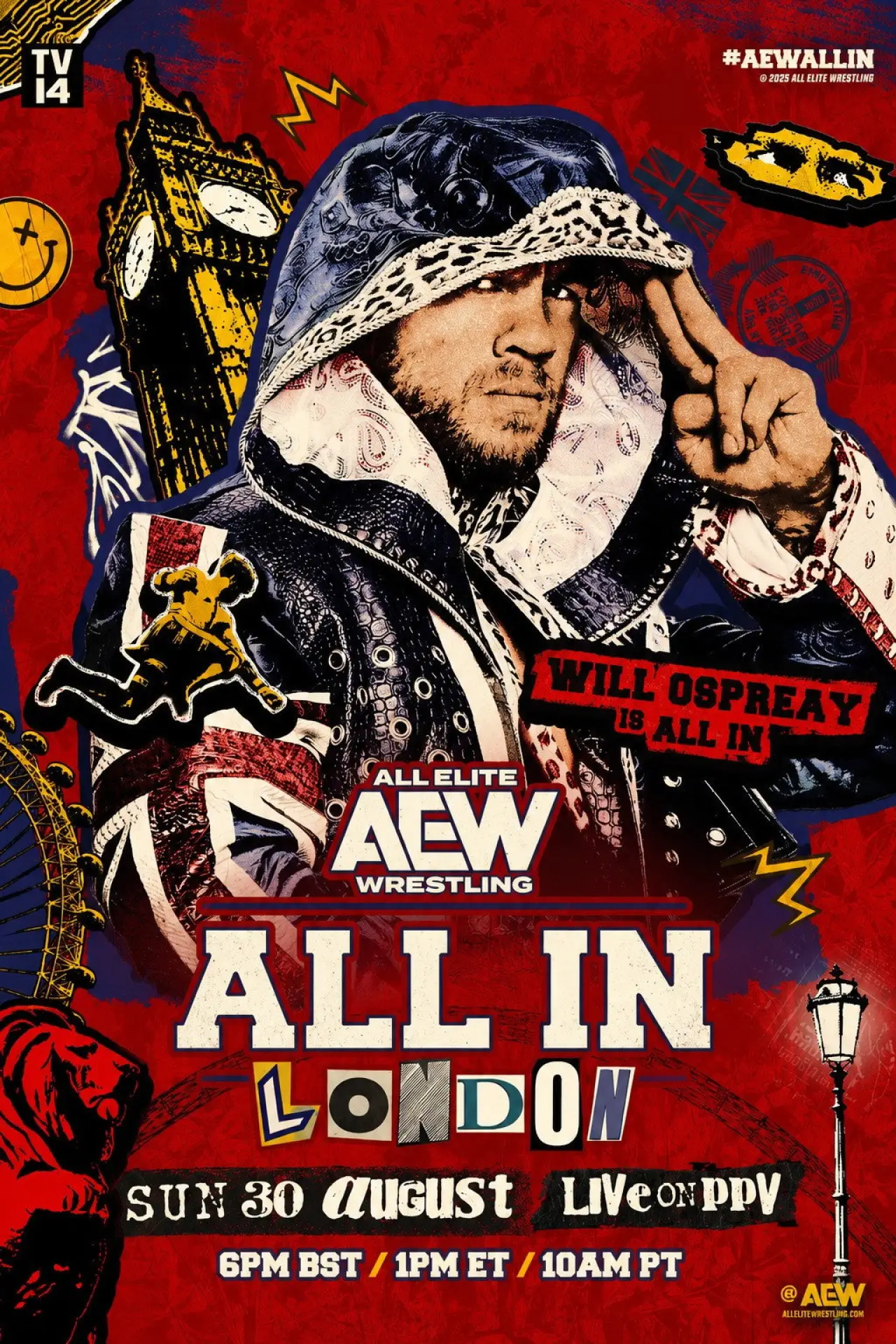 Movie poster "AEW All In 2026: London"