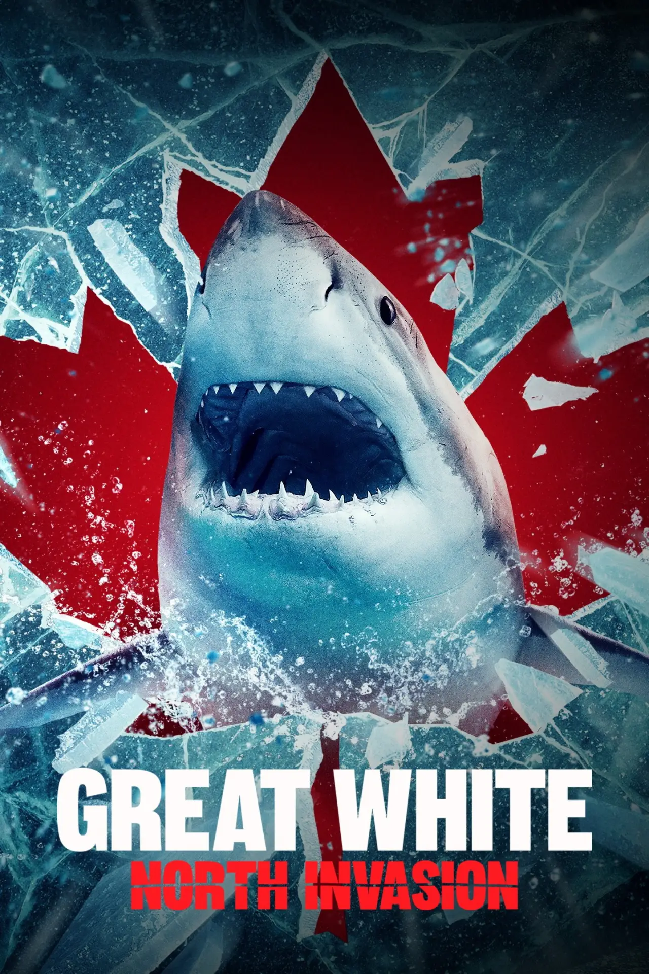 Movie poster "Great White North Invasion"
