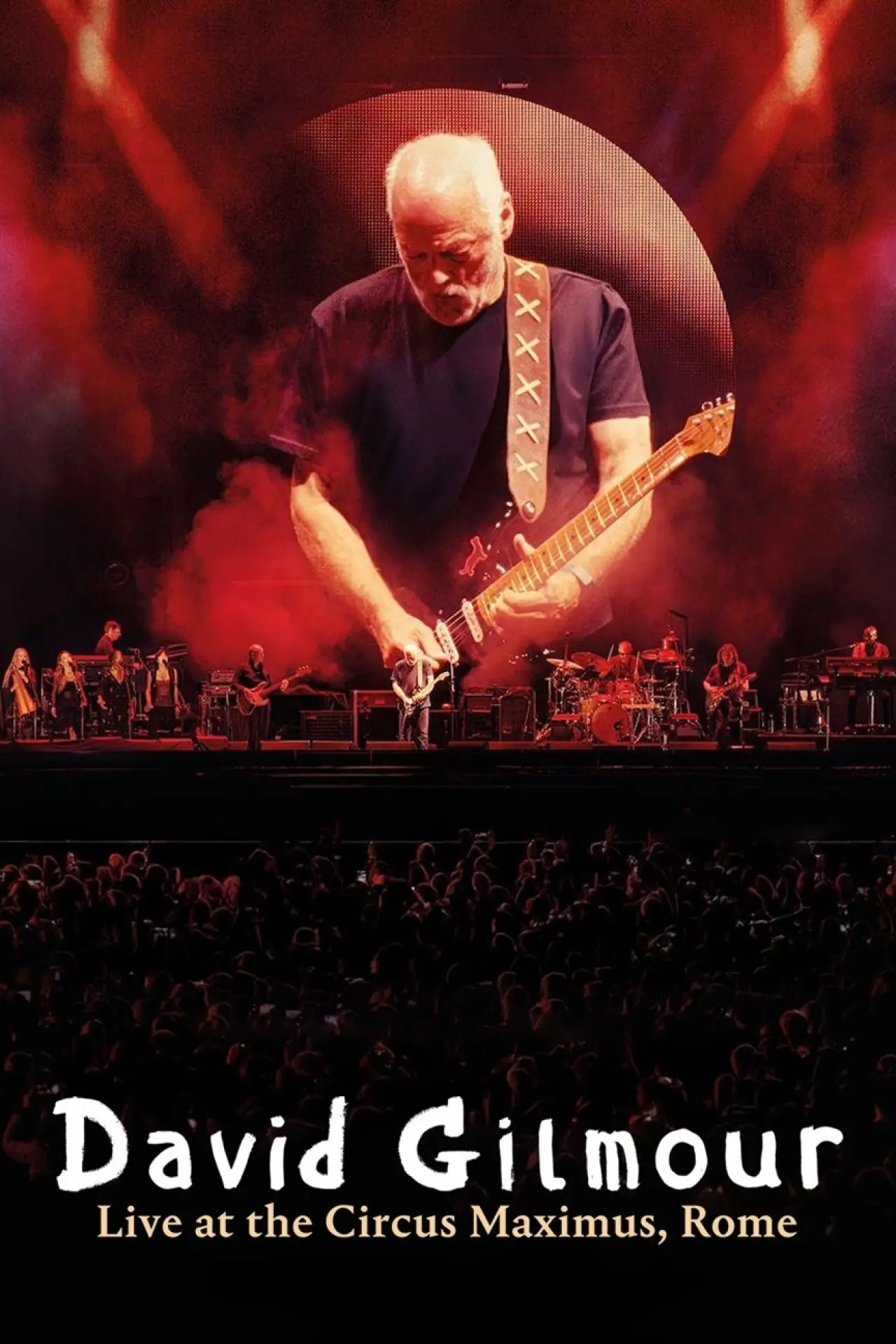 Movie poster "David Gilmour: Live at the Circus Maximus"