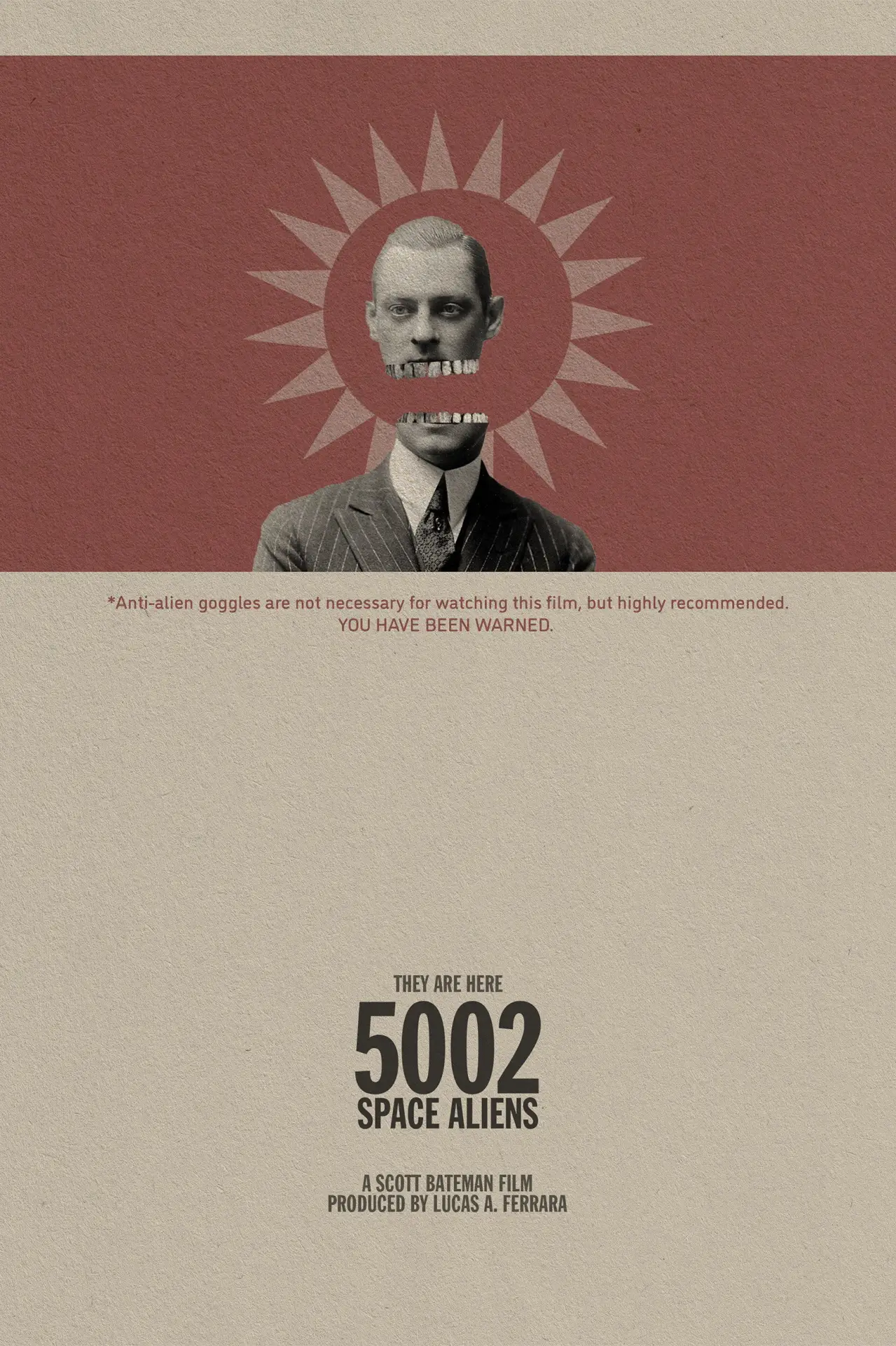 Movie poster "5002 Space Aliens"