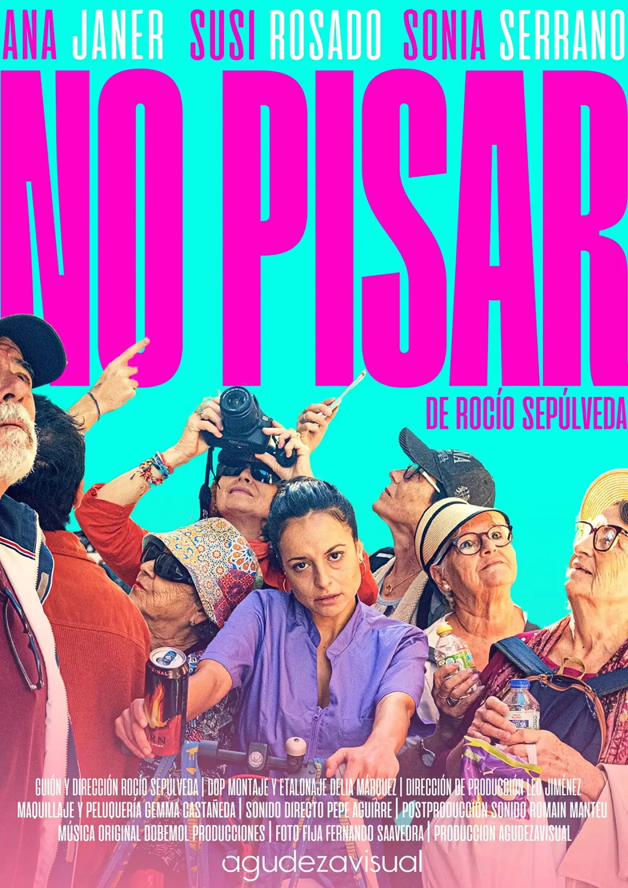Movie poster "No pisar"