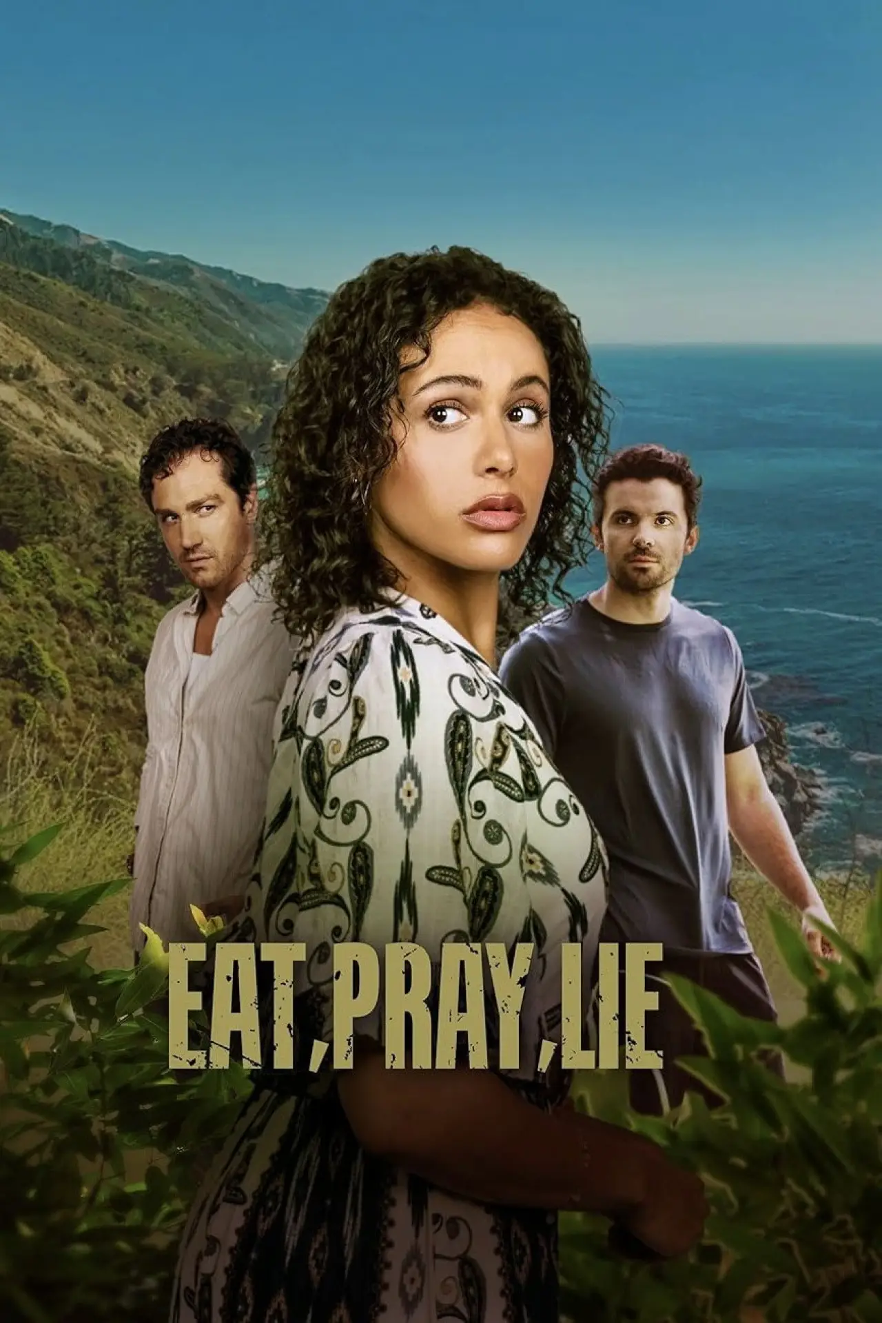 Movie poster "Eat, Pray, Lie"