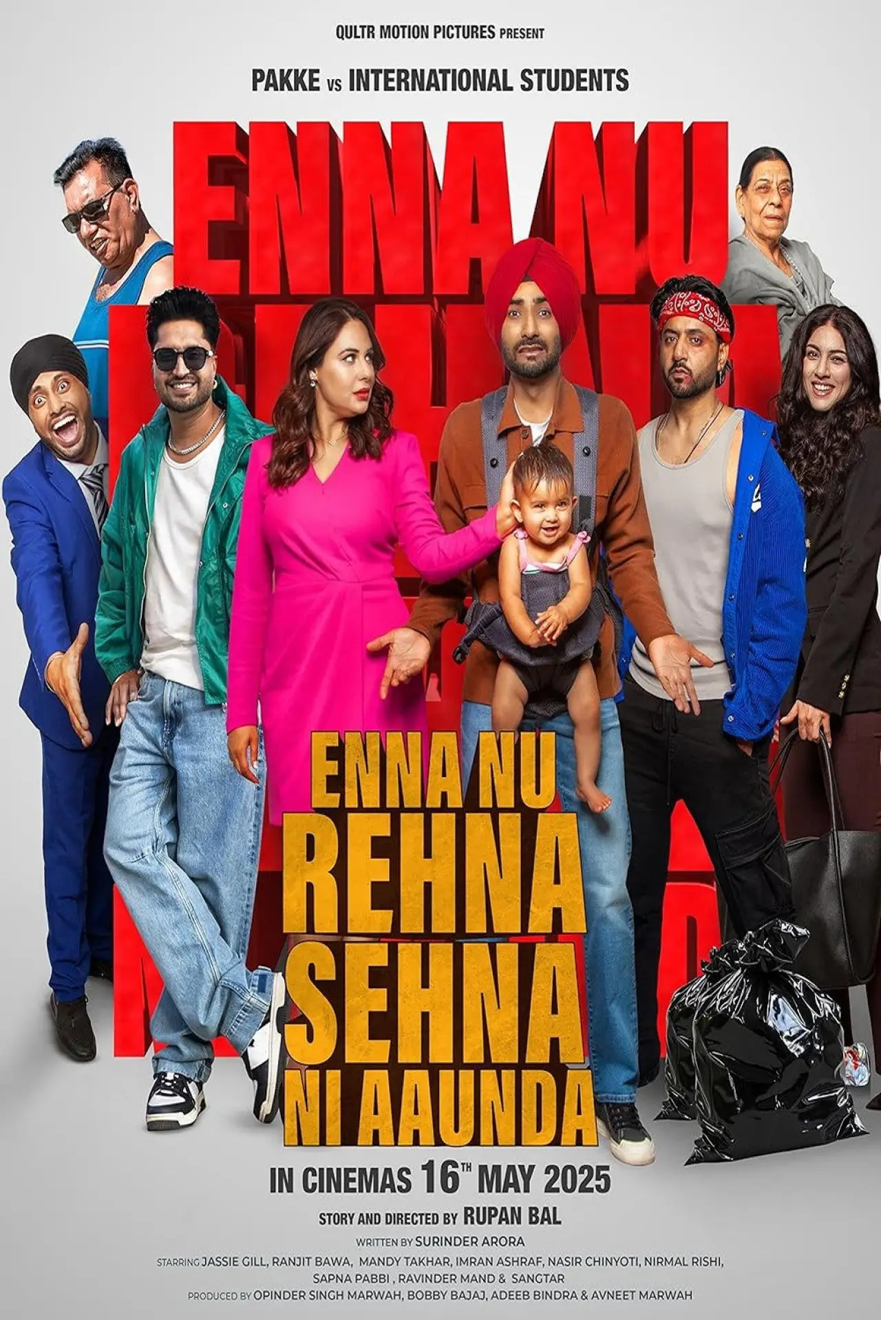 Movie poster "Enna Nu Rehna Sehna Ni Aaunda"