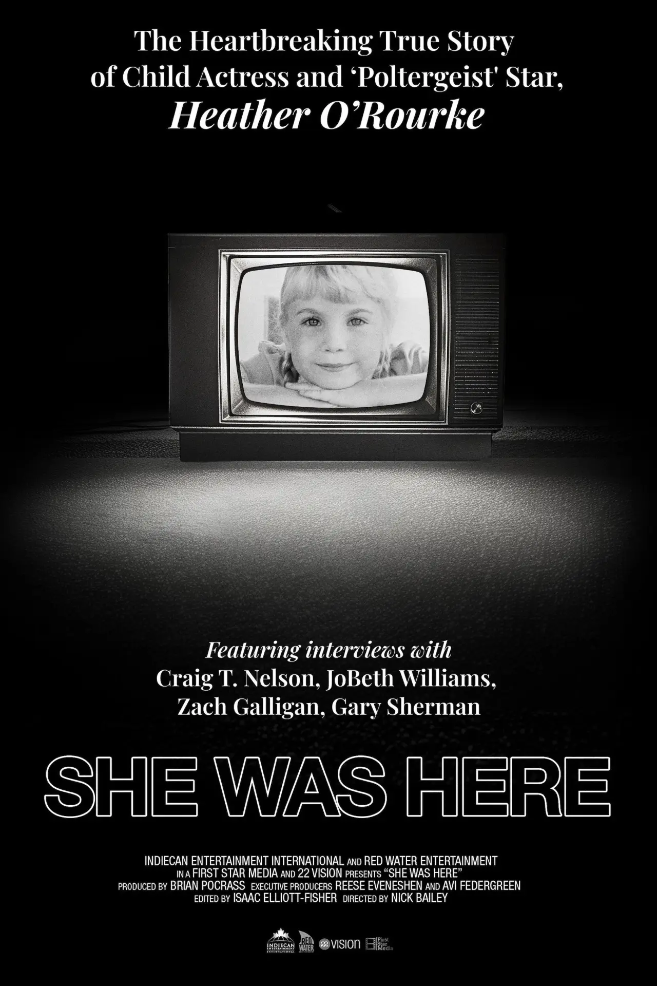 Movie poster "She Was Here"