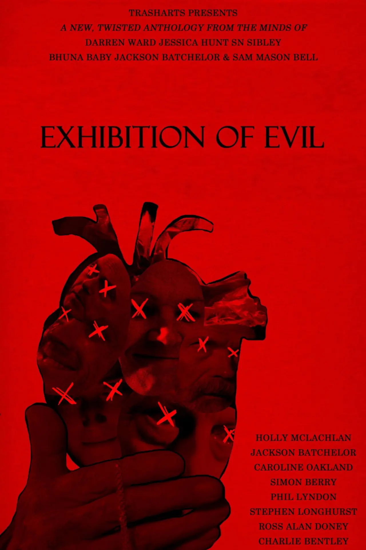 Movie poster "Exhibition of Evil"