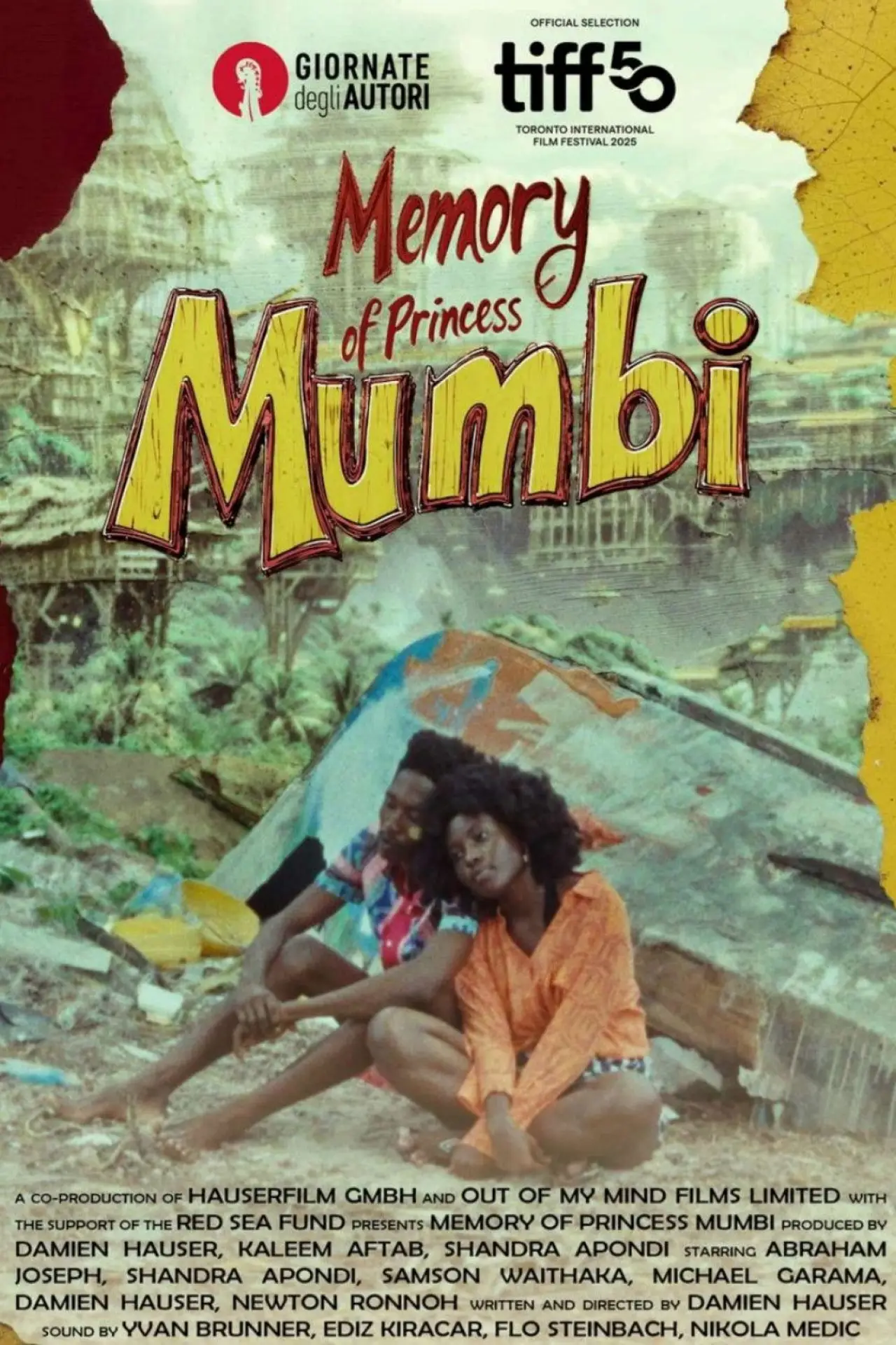 Movie poster "Memory of Princess Mumbi"