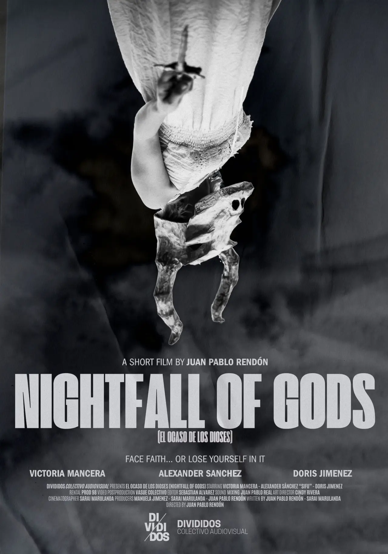Movie poster "El Ocaso de los Dioses (Nightfall of Gods)"