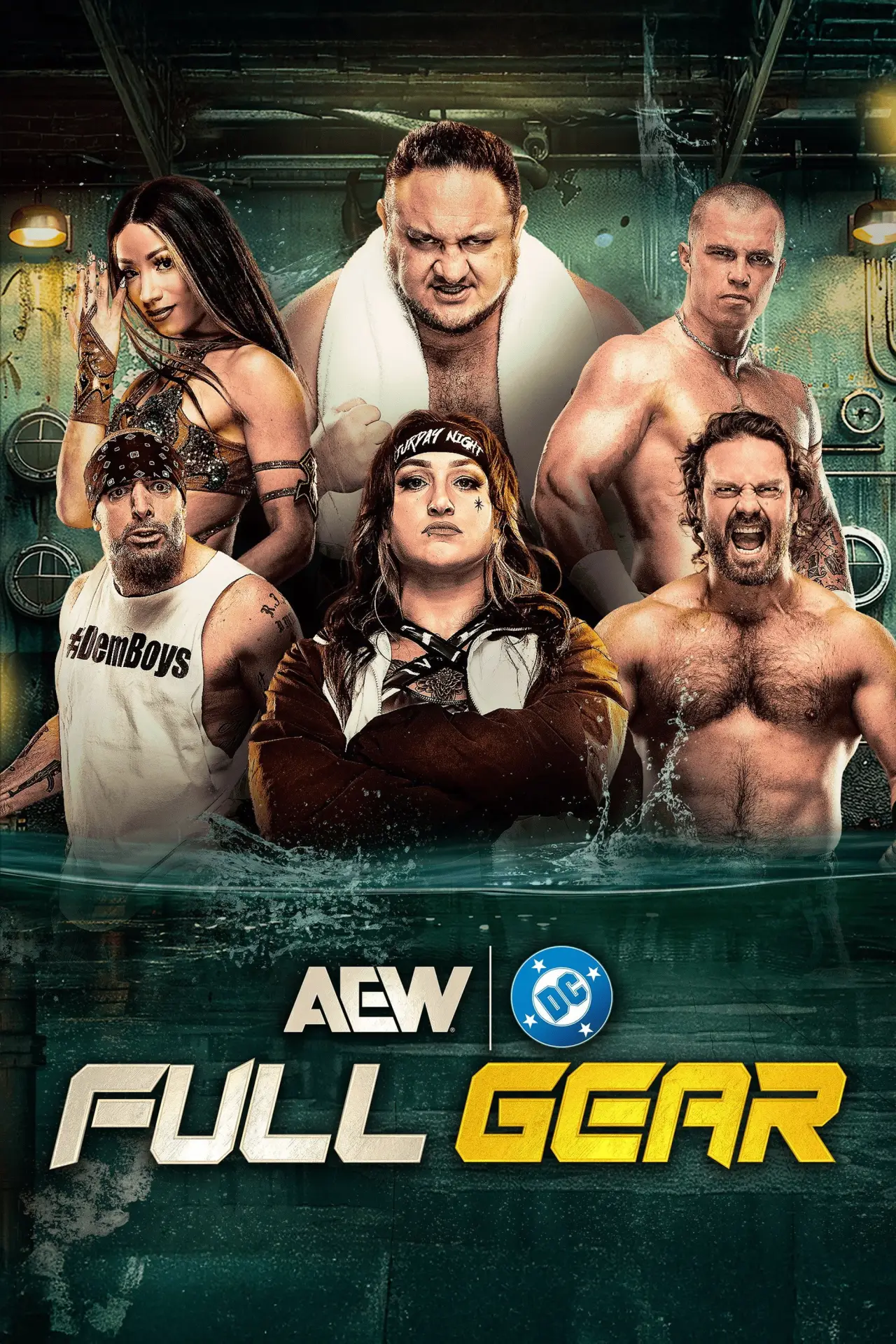 Movie poster "AEW Full Gear 2025"