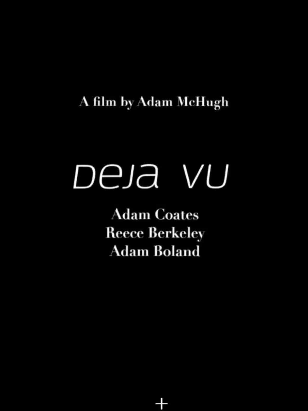 Movie poster "Deja Vu"