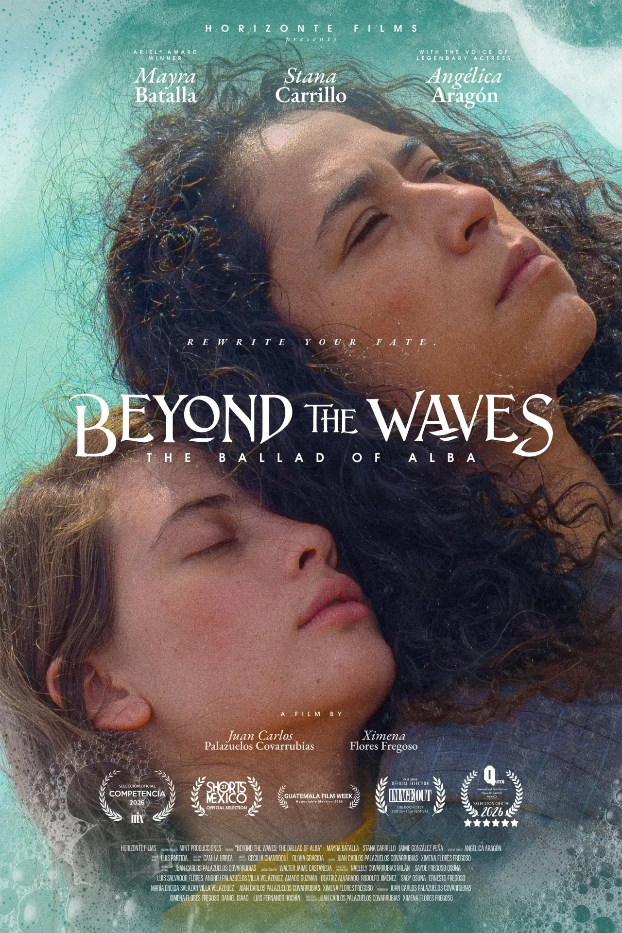 Movie poster "Beyond the Waves: The Ballad of Alba"