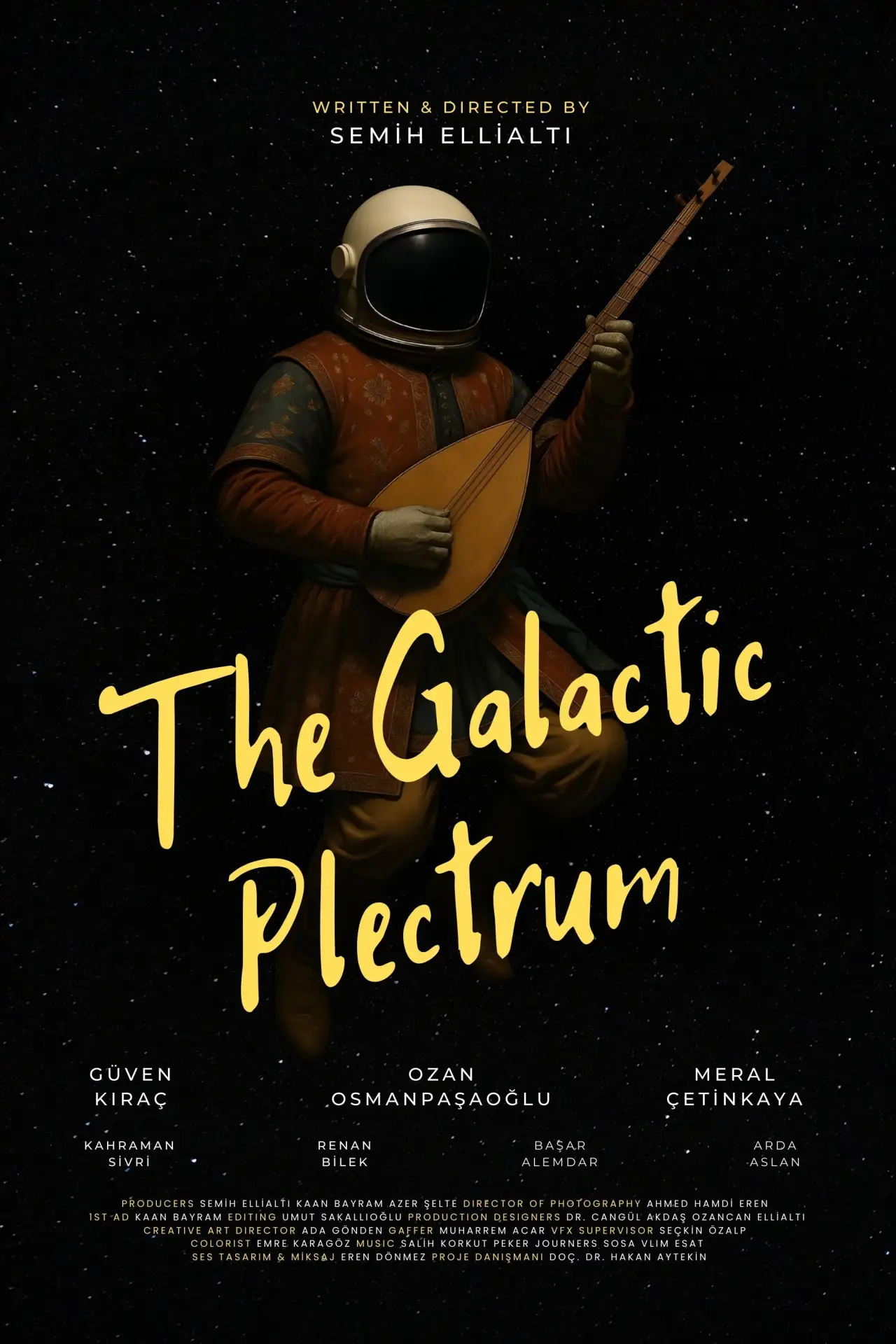 Movie poster "The Galactic Plectrum"