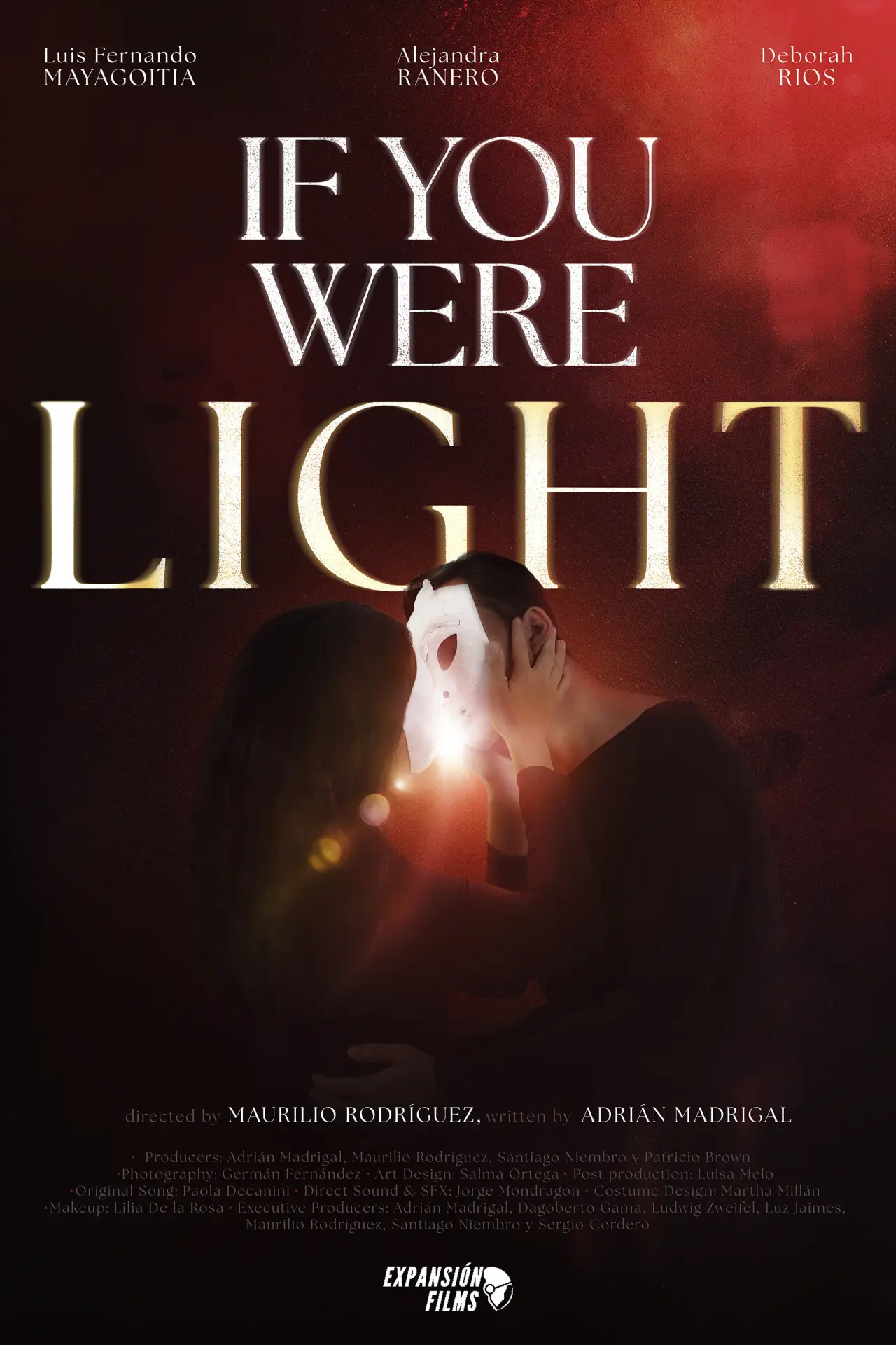 Movie poster "Como si fueras luz"