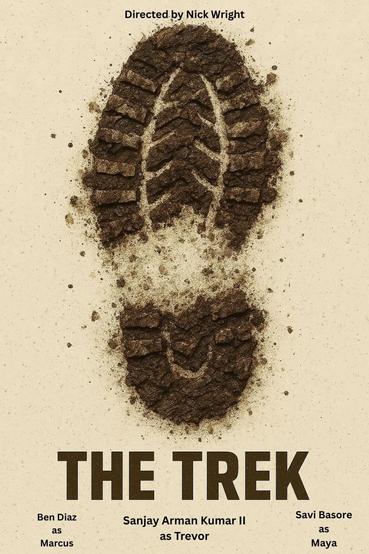 Movie poster "The Trek"
