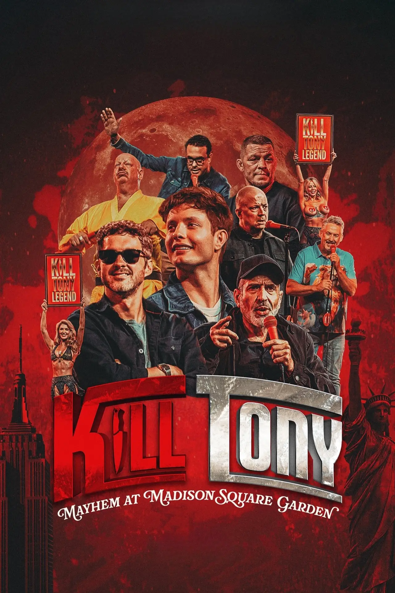 Movie poster "Kill Tony: Mayhem at Madison Square Garden"