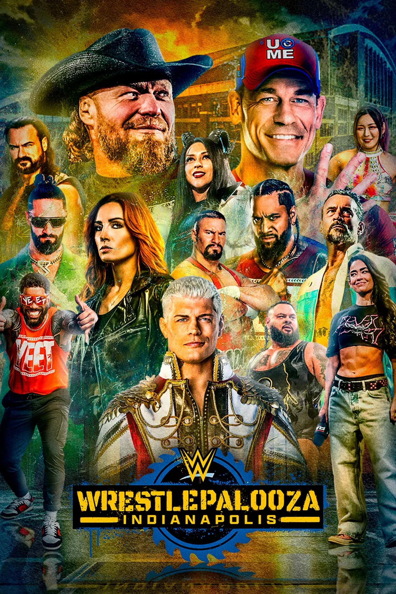Movie poster "WWE Wrestlepalooza"